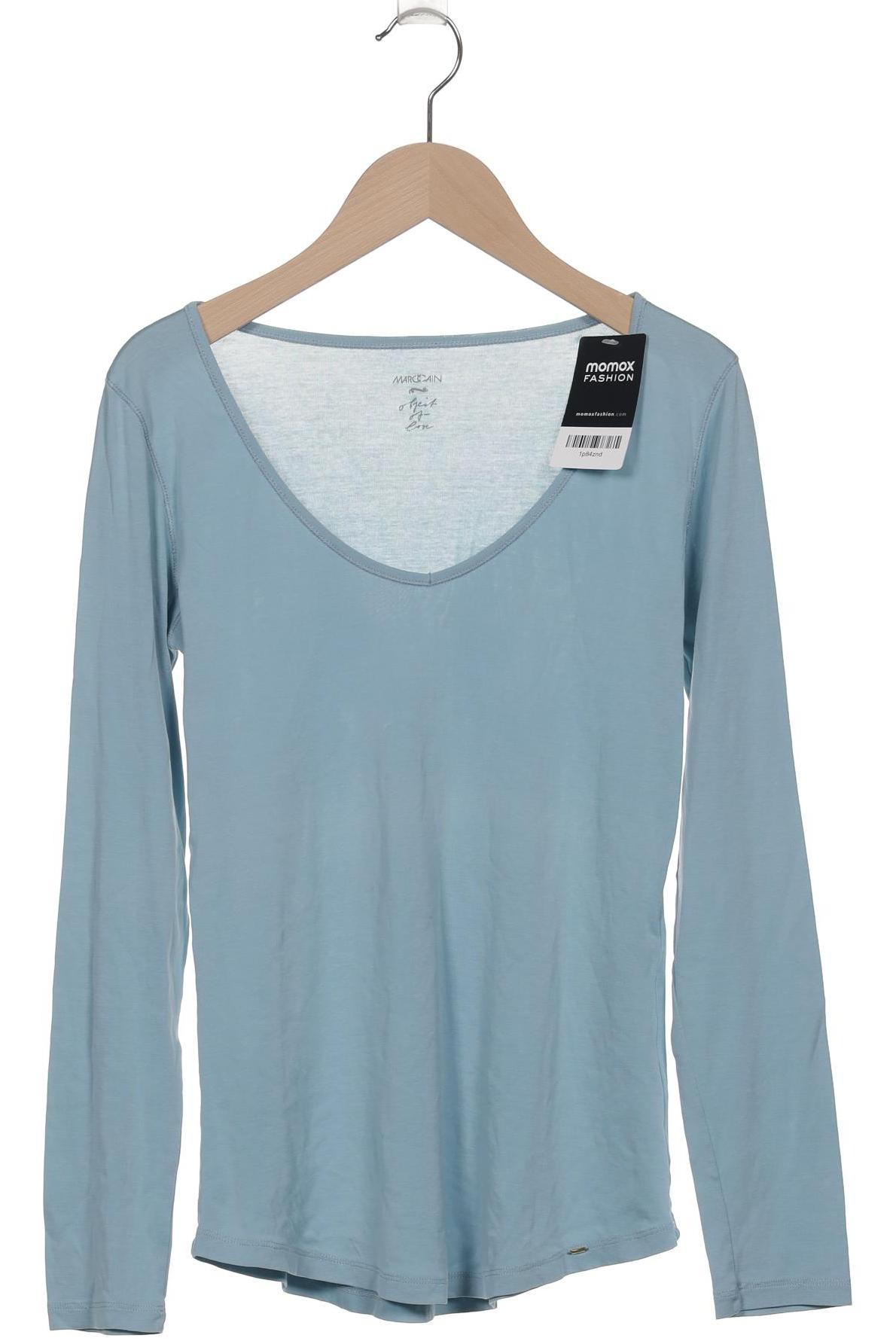 

Marc Cain Damen Langarmshirt, hellblau, Gr. 36