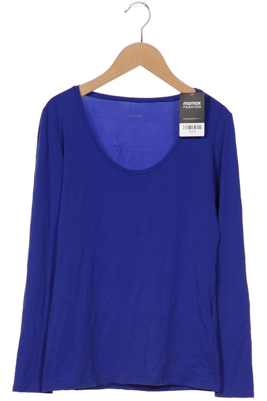 

Marc Cain Damen Langarmshirt, blau, Gr. 38