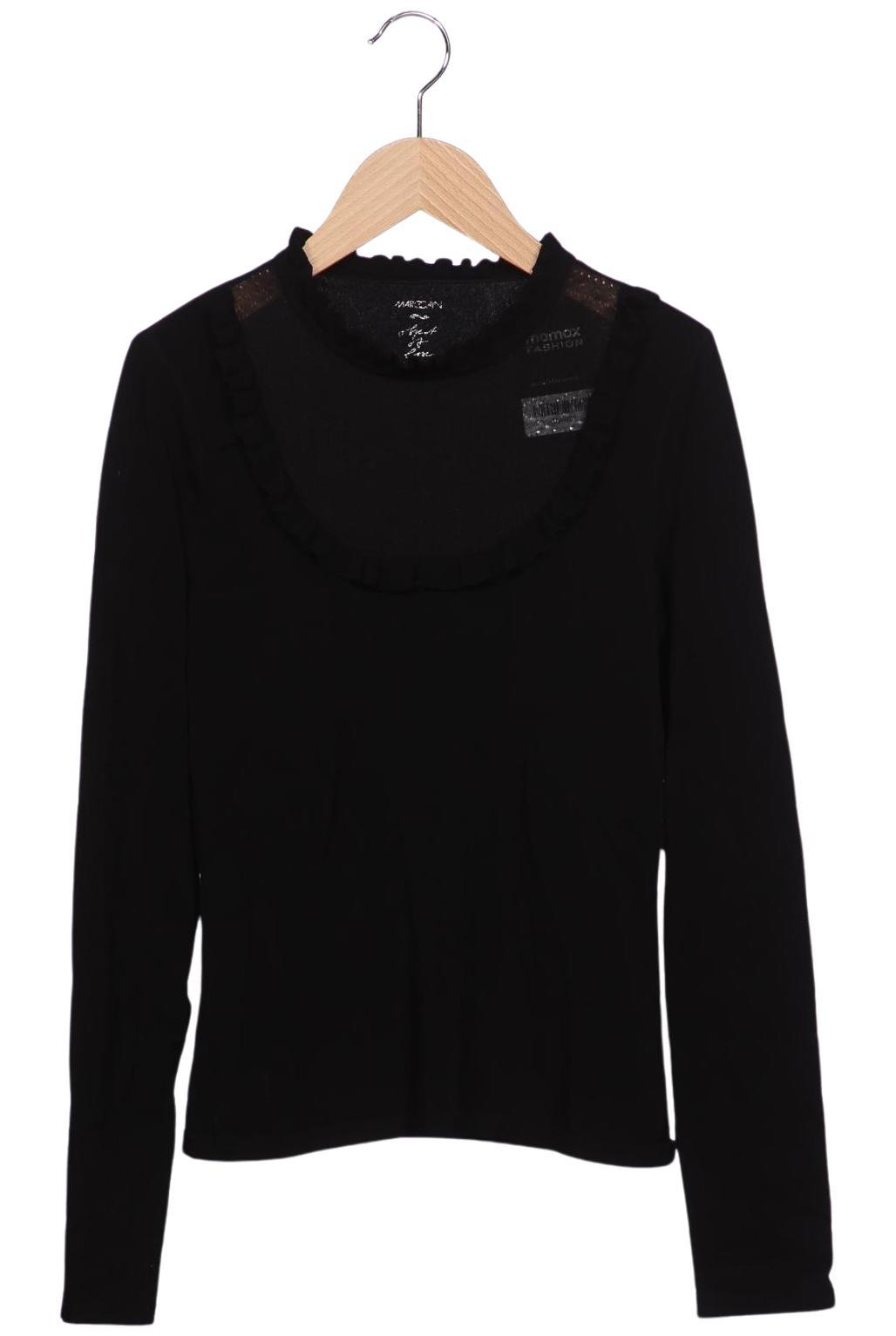 

Marc Cain Damen Langarmshirt, schwarz, Gr. 36