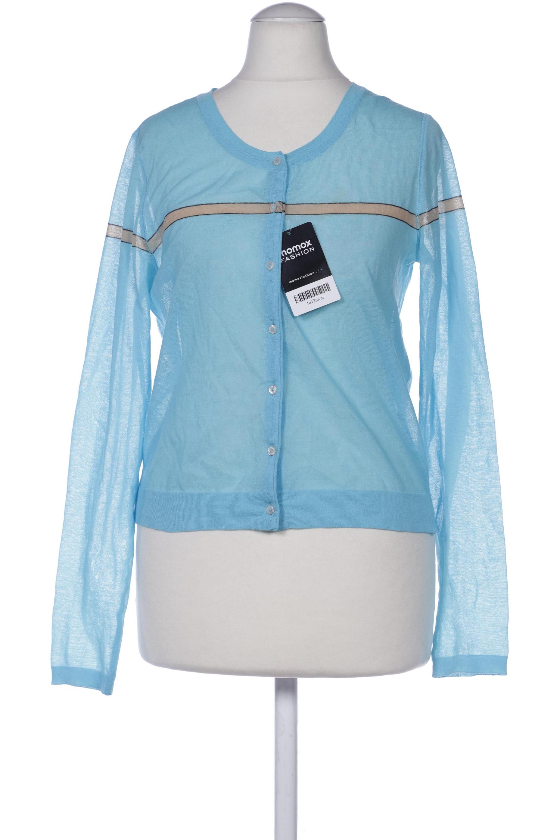 

Marc Cain Damen Strickjacke, blau, Gr. 34