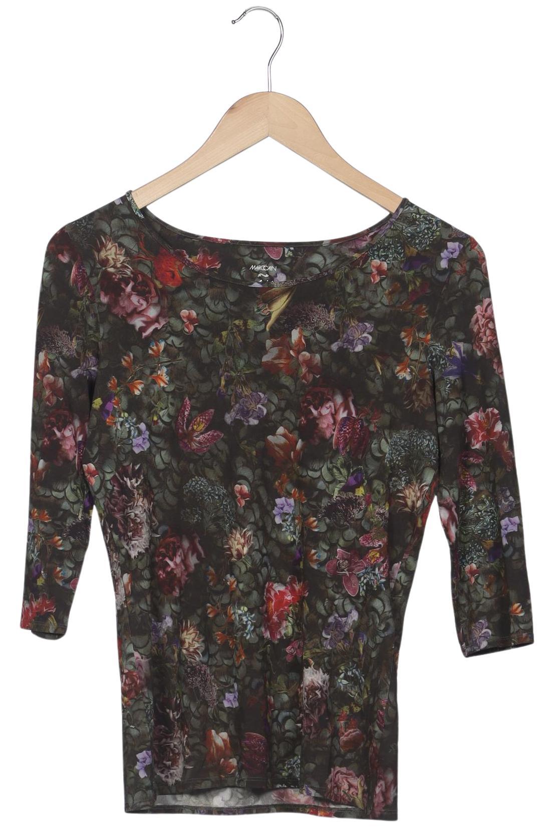 

Marc Cain Damen Langarmshirt, grün, Gr. 40