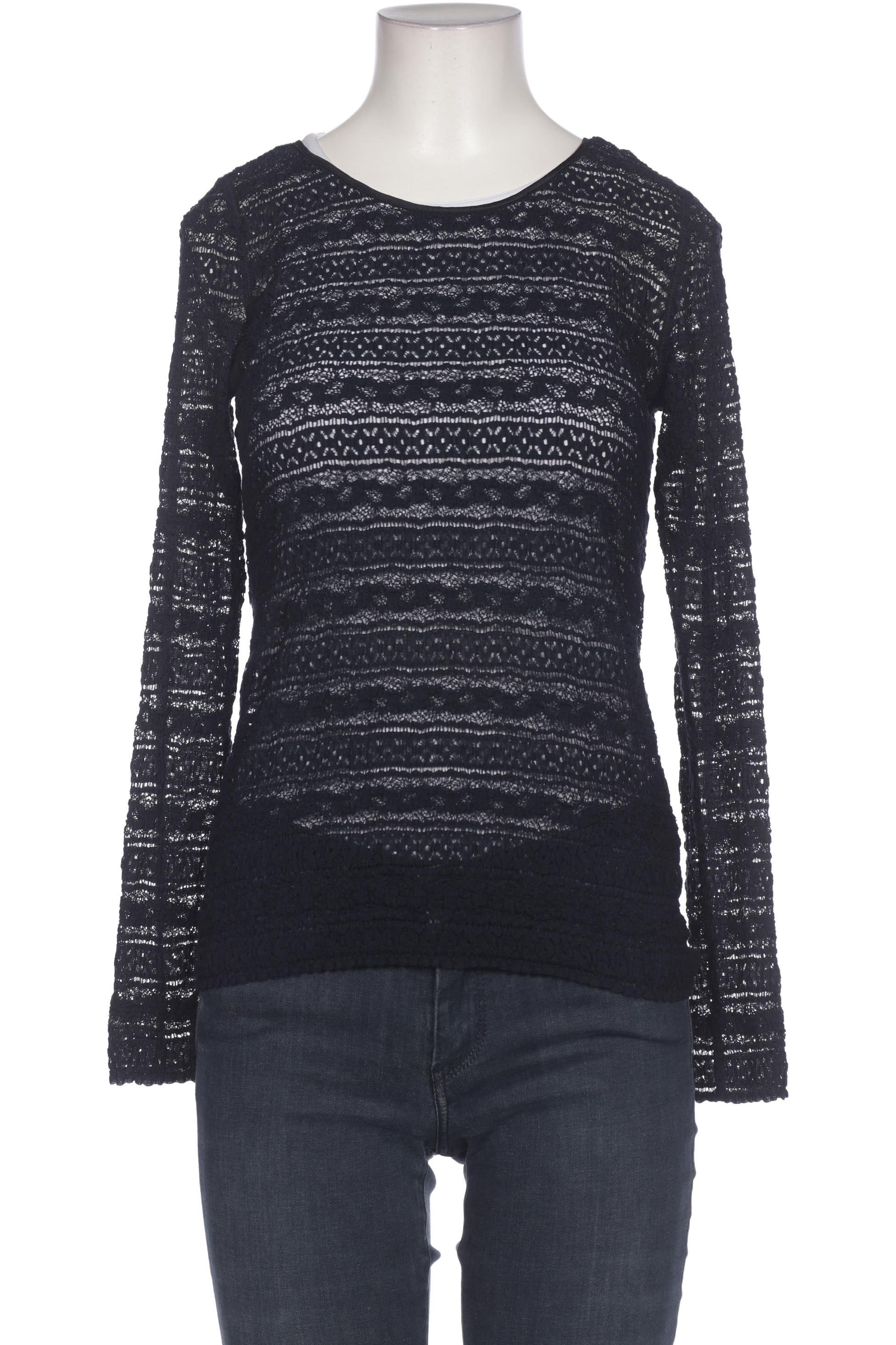 

Marc Cain Damen Langarmshirt, marineblau, Gr. 34