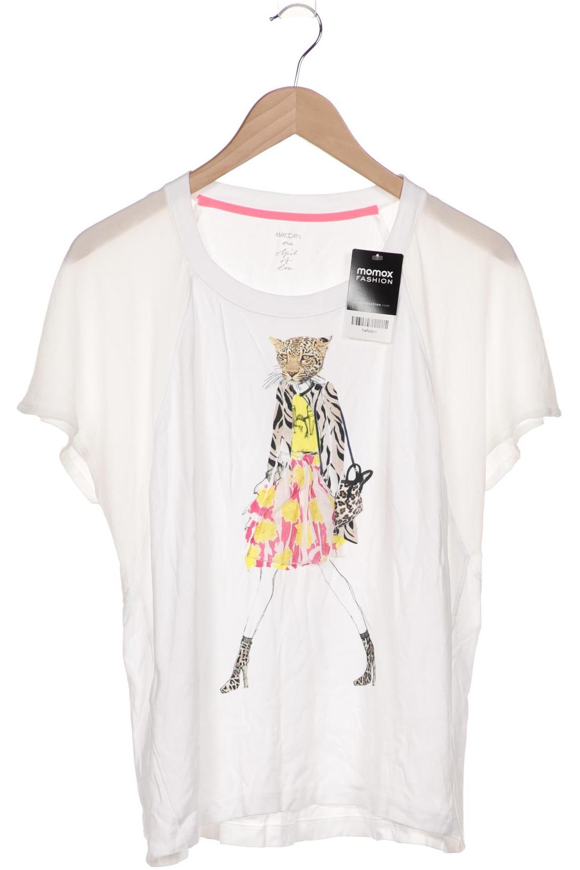 

Marc Cain Damen T-Shirt, weiß, Gr. 44