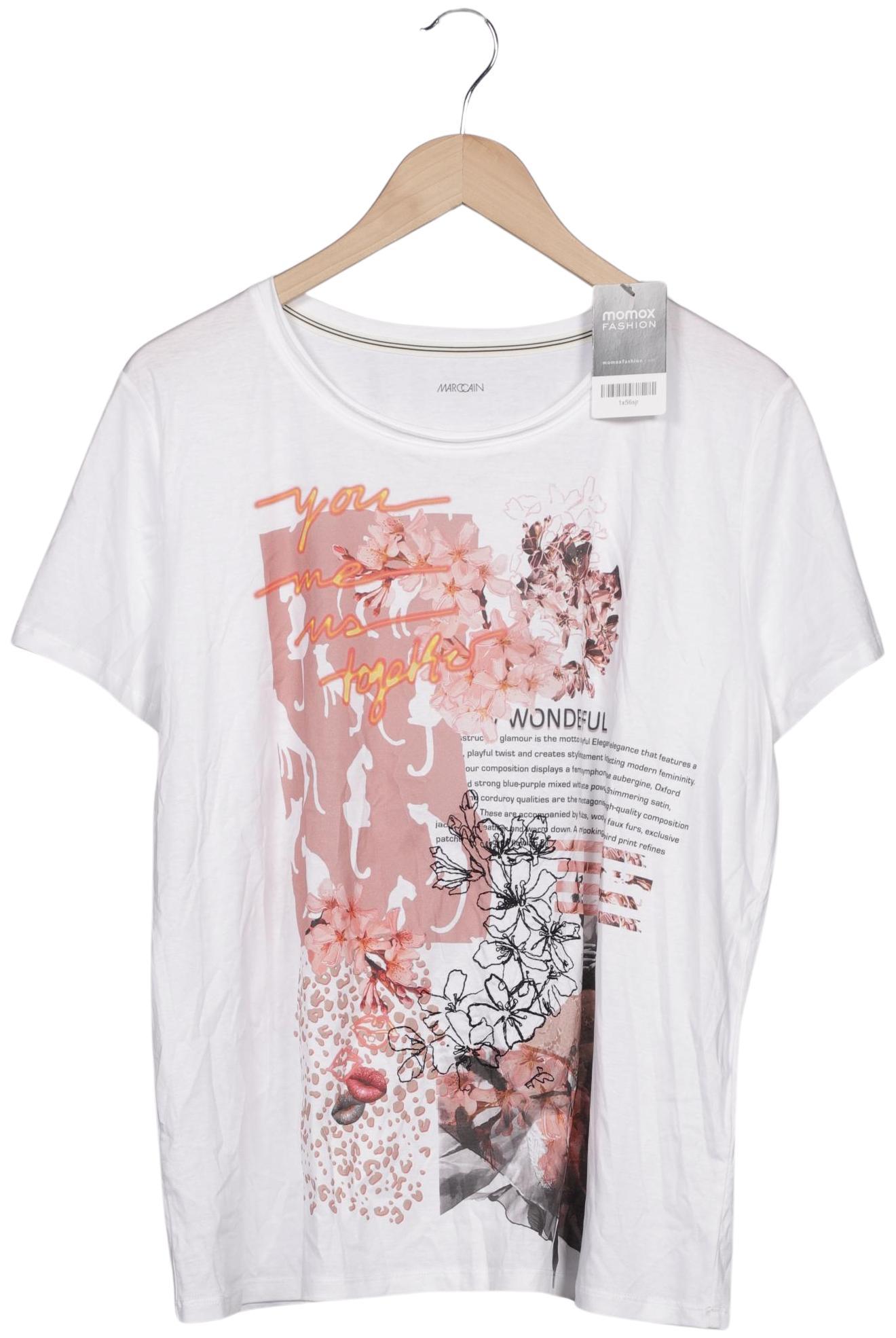 

Marc Cain Damen T-Shirt, weiß, Gr. 46