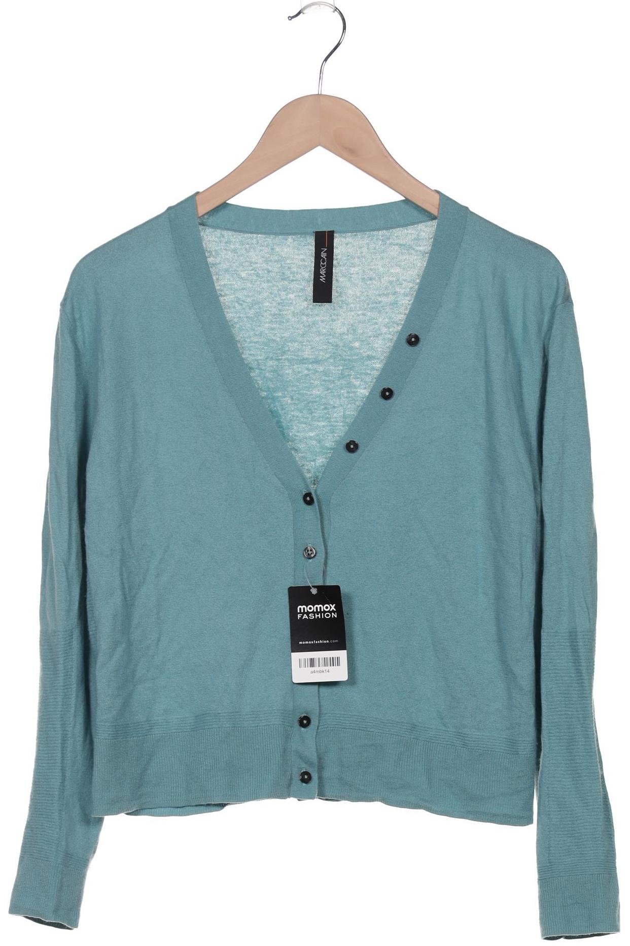 

Marc Cain Damen Strickjacke, türkis, Gr. 38