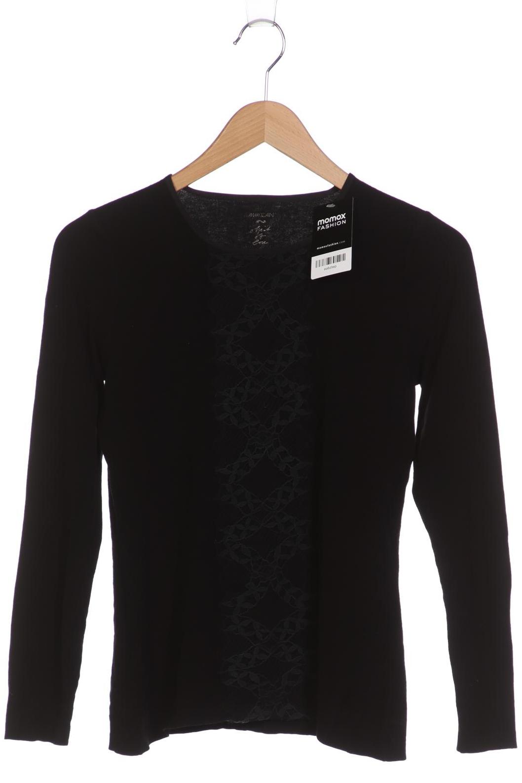 

Marc Cain Damen Langarmshirt, schwarz, Gr. 38