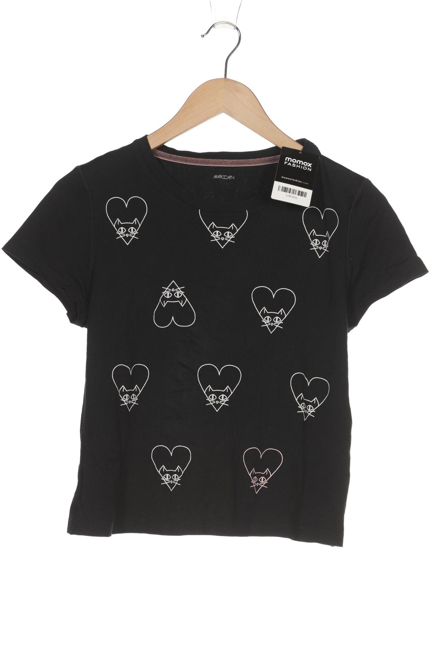 

Marc Cain Damen T-Shirt, schwarz, Gr. 38