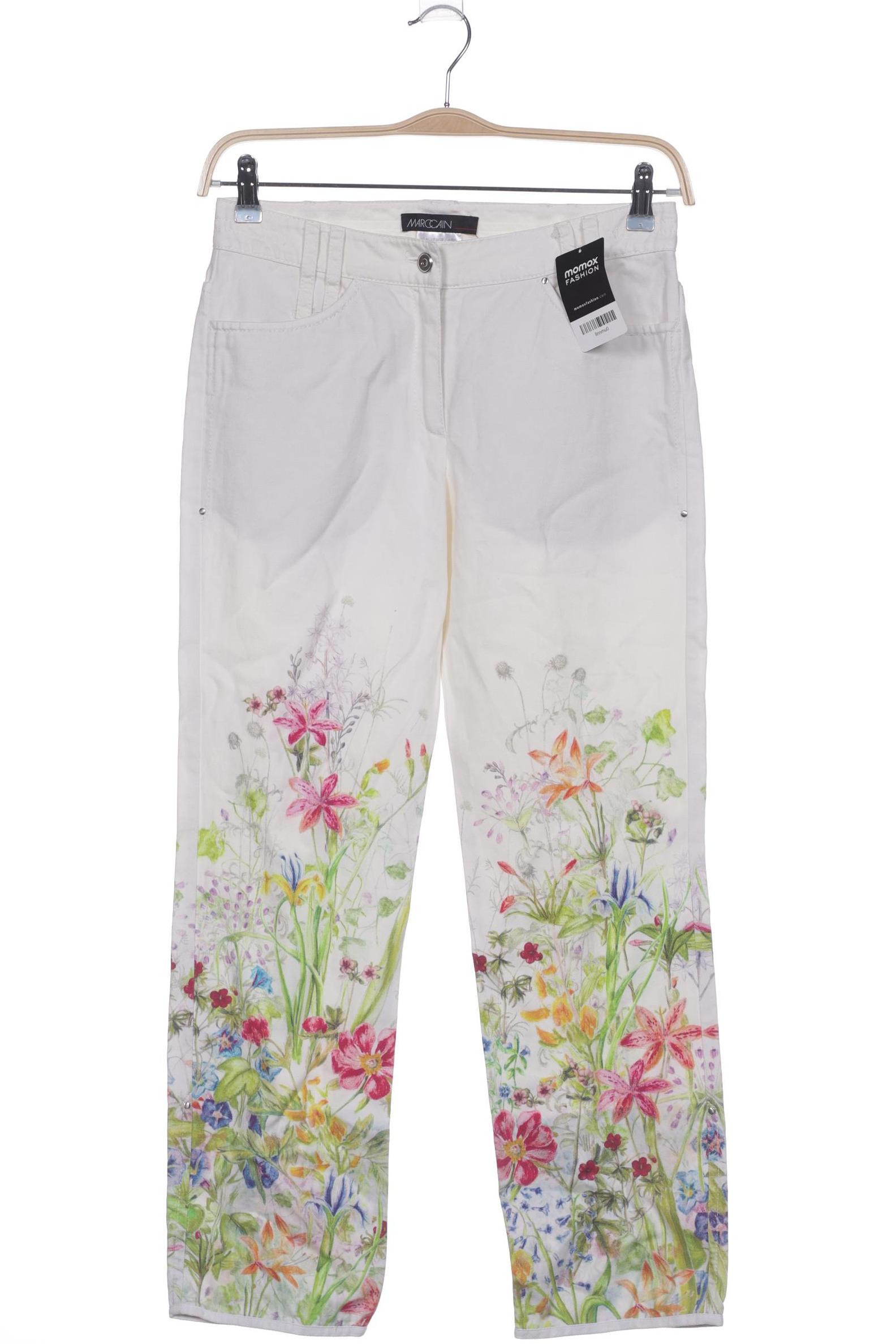 

Marc Cain Damen Jeans, cremeweiß, Gr. 38