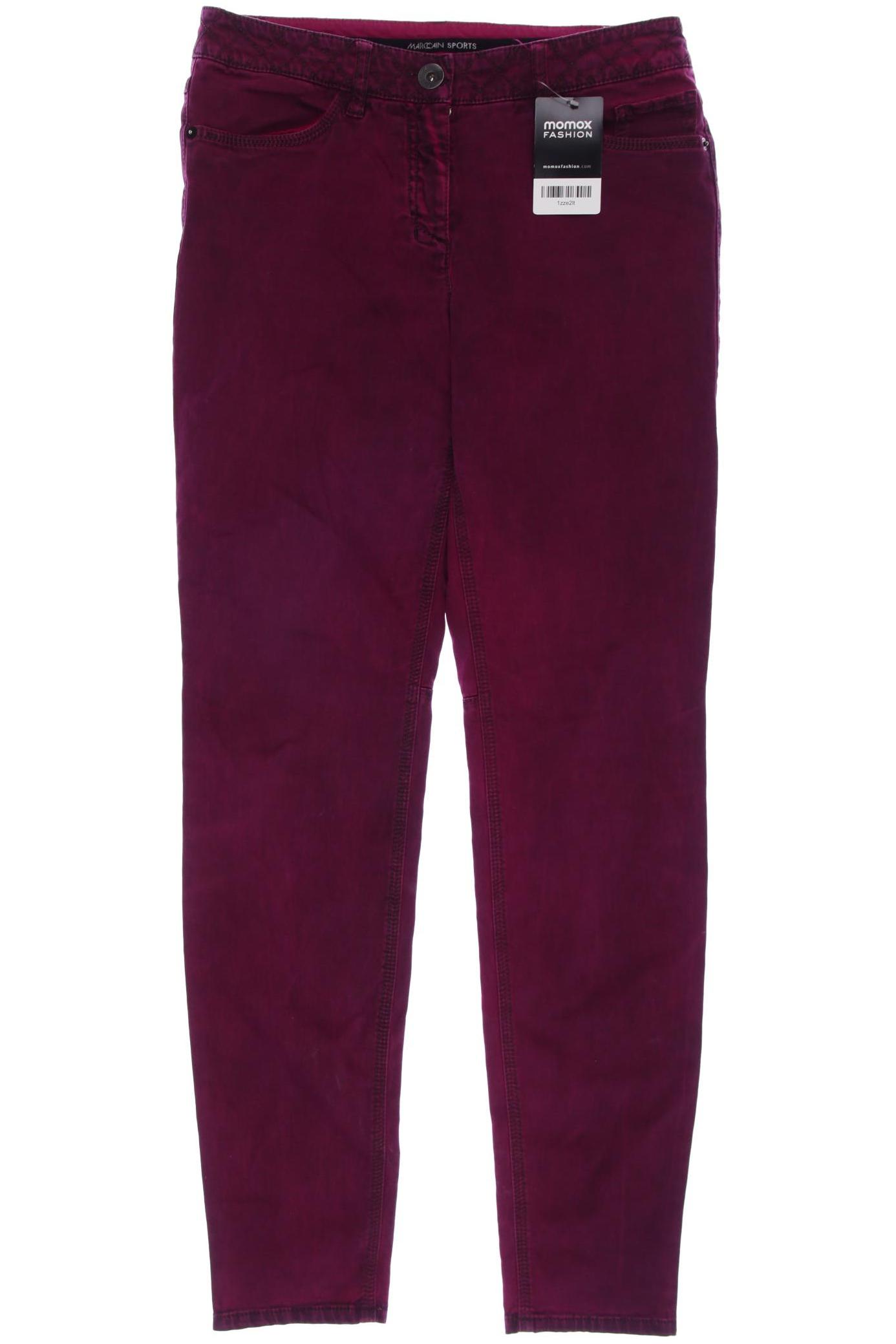 

Marc Cain Damen Jeans, bordeaux