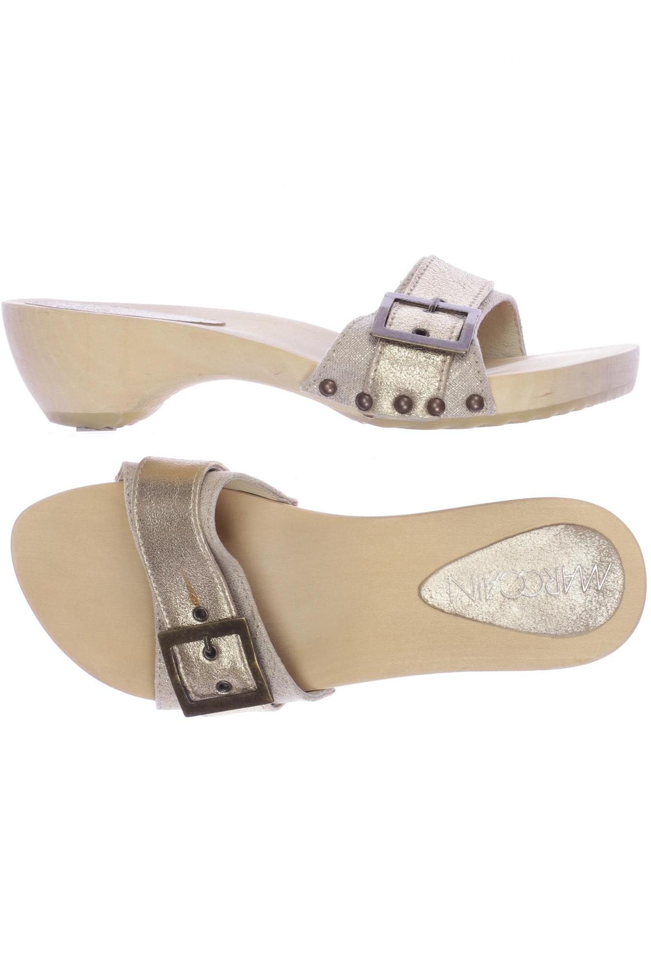 

Marc Cain Damen Sandale, gold, Gr. 37