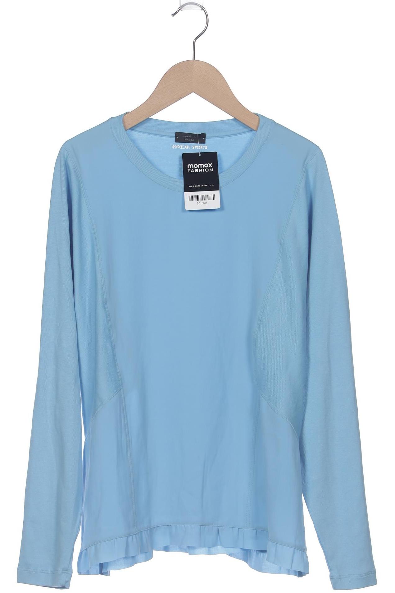 

Marc Cain Damen Langarmshirt, hellblau, Gr. 38