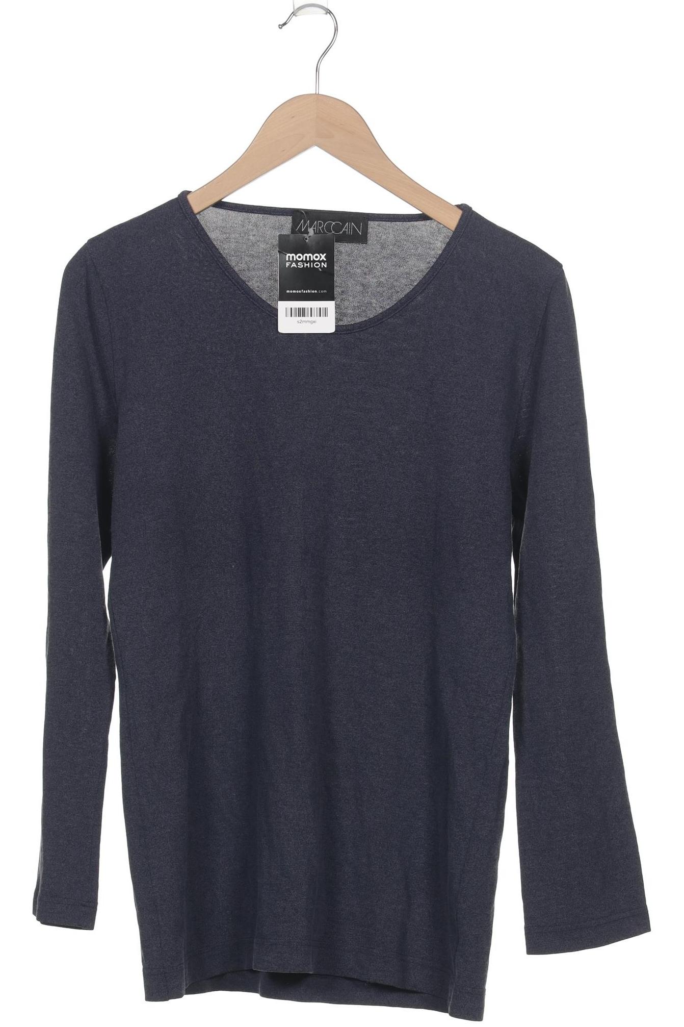 

Marc Cain Damen Langarmshirt, marineblau, Gr. 42
