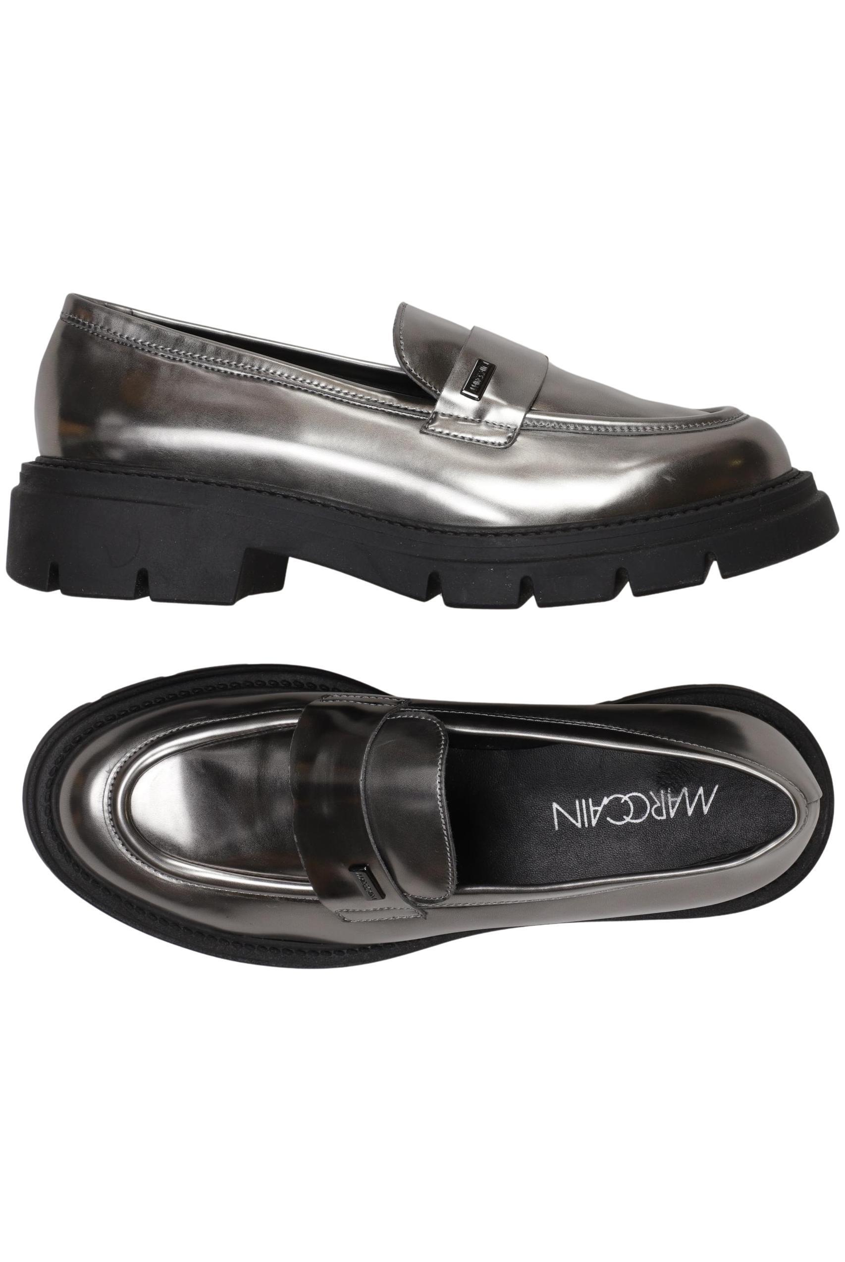 

Marc Cain Damen Halbschuh, silber, Gr. 37