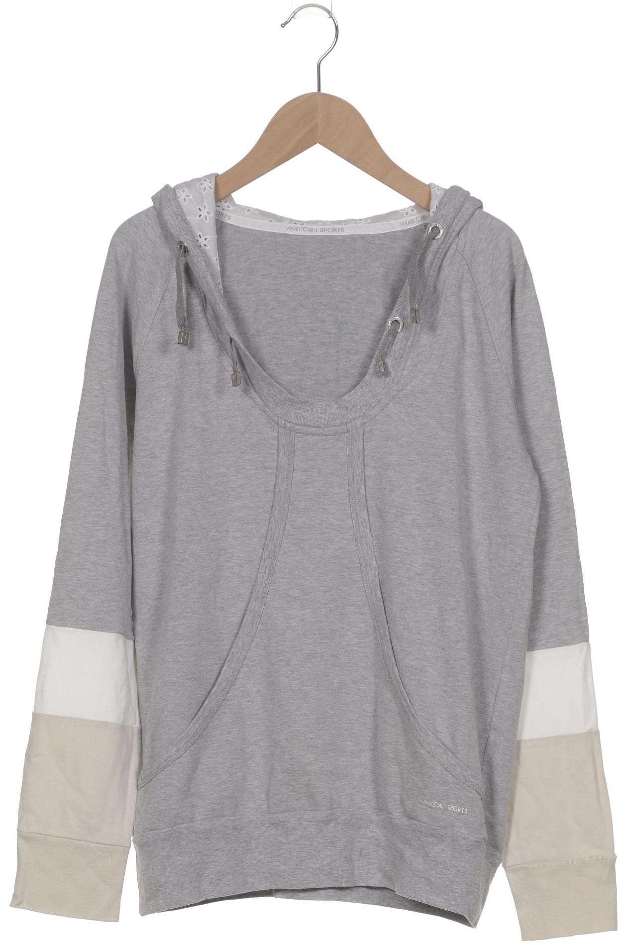 

Marc Cain Damen Kapuzenpullover, grau, Gr. 38