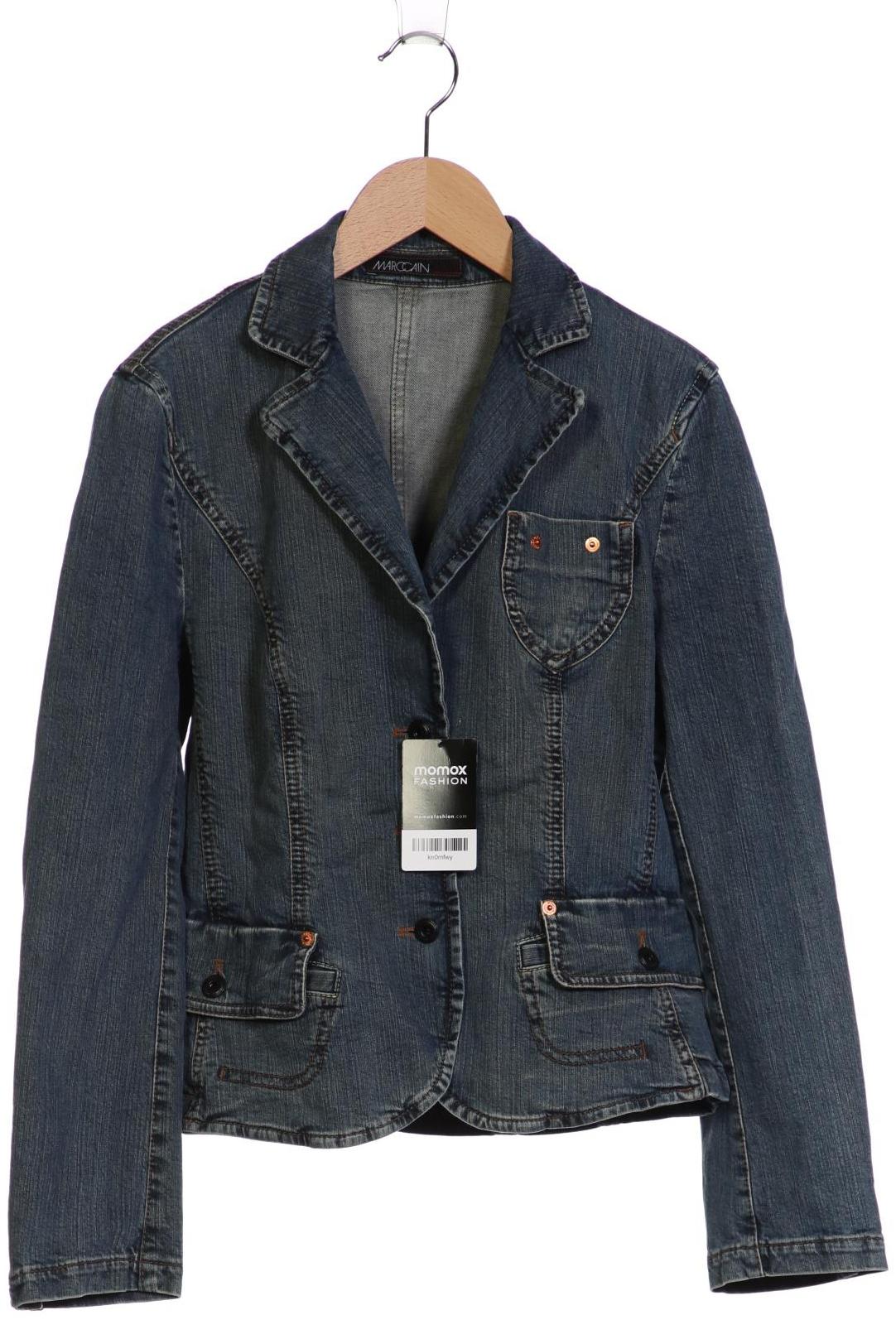 

Marc Cain Damen Jacke, blau, Gr. 38