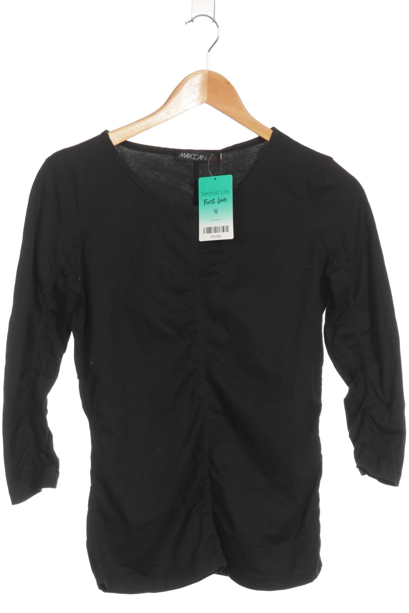 

Marc Cain Damen Langarmshirt, schwarz, Gr. 34