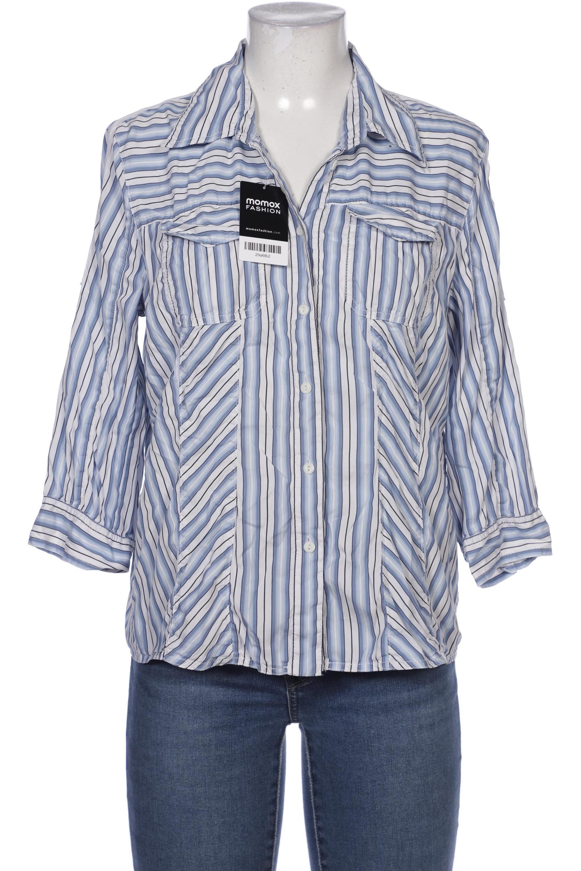 

Marc Cain Damen Bluse, blau, Gr. 42