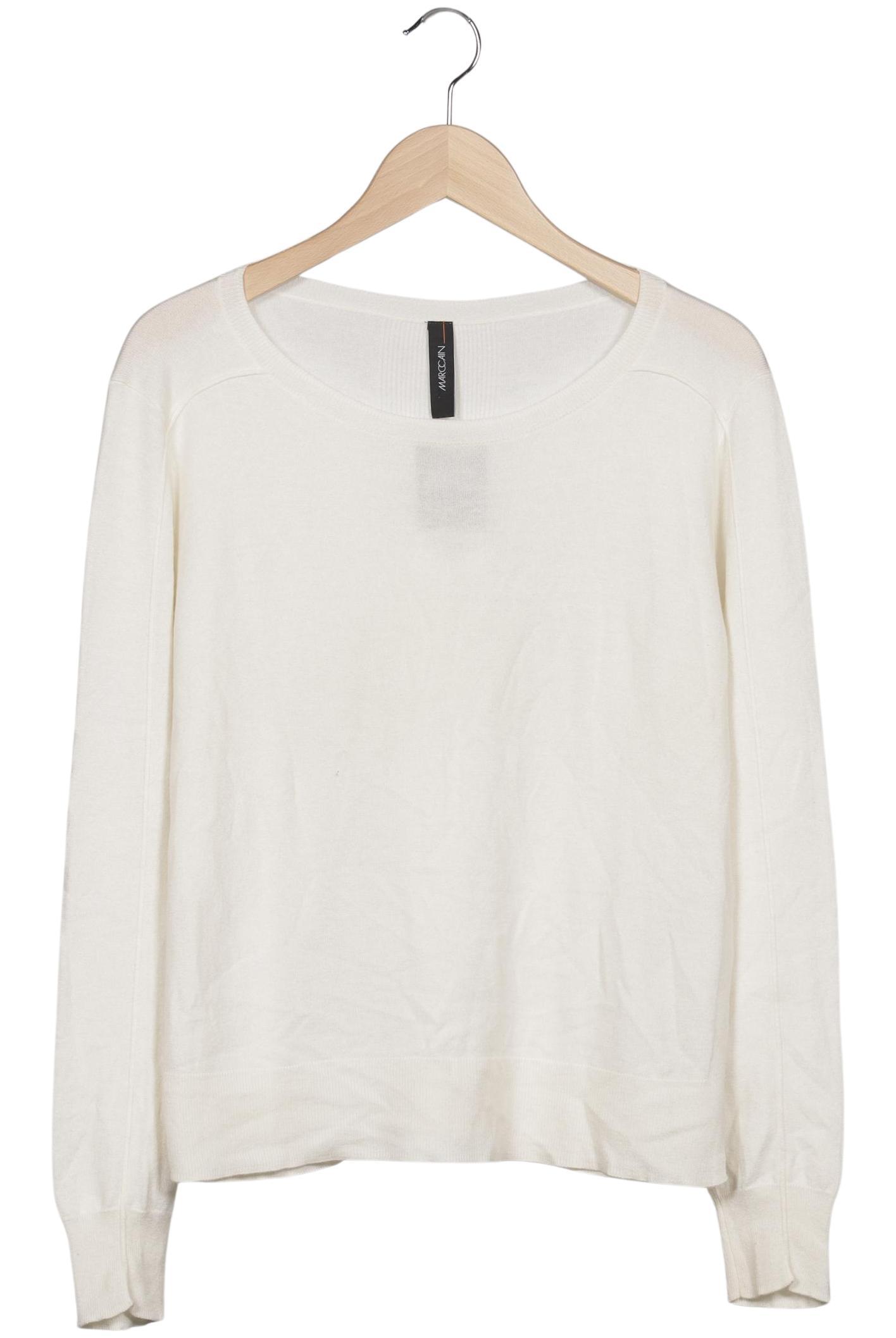 

Marc Cain Damen Pullover, weiß, Gr. 40