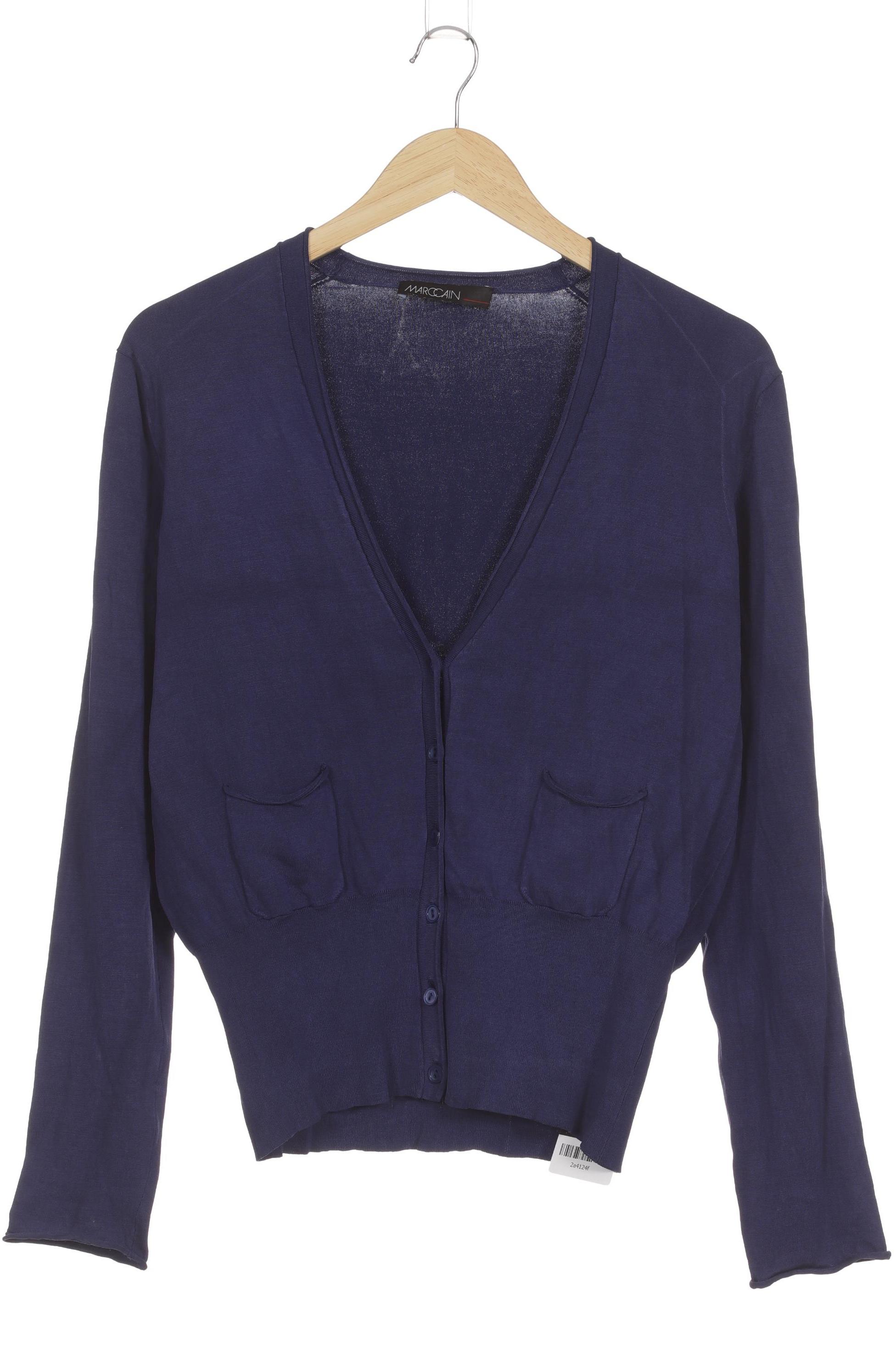 

Marc Cain Damen Strickjacke, blau, Gr.