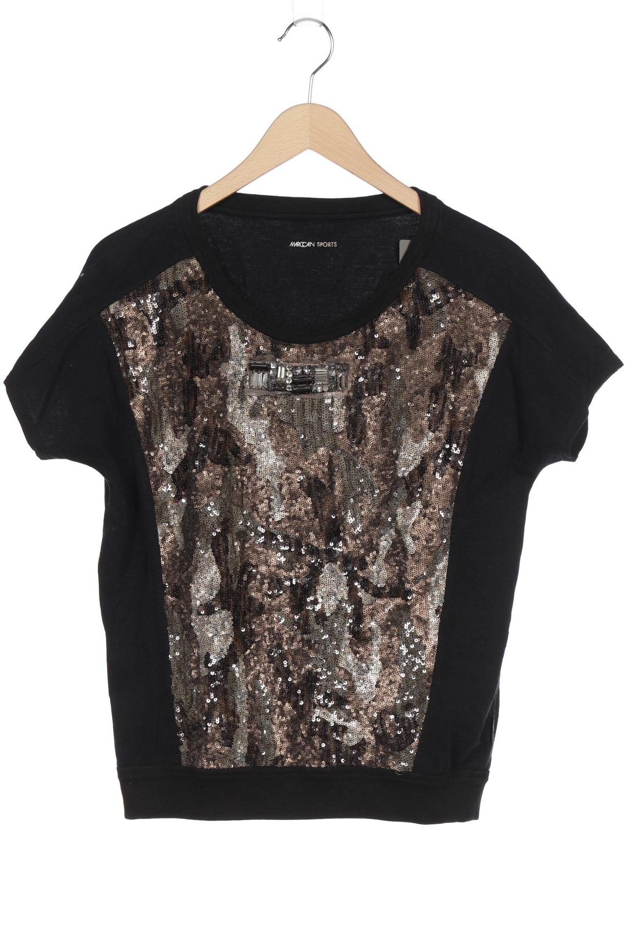 

Marc Cain Damen T-Shirt, schwarz, Gr. 40