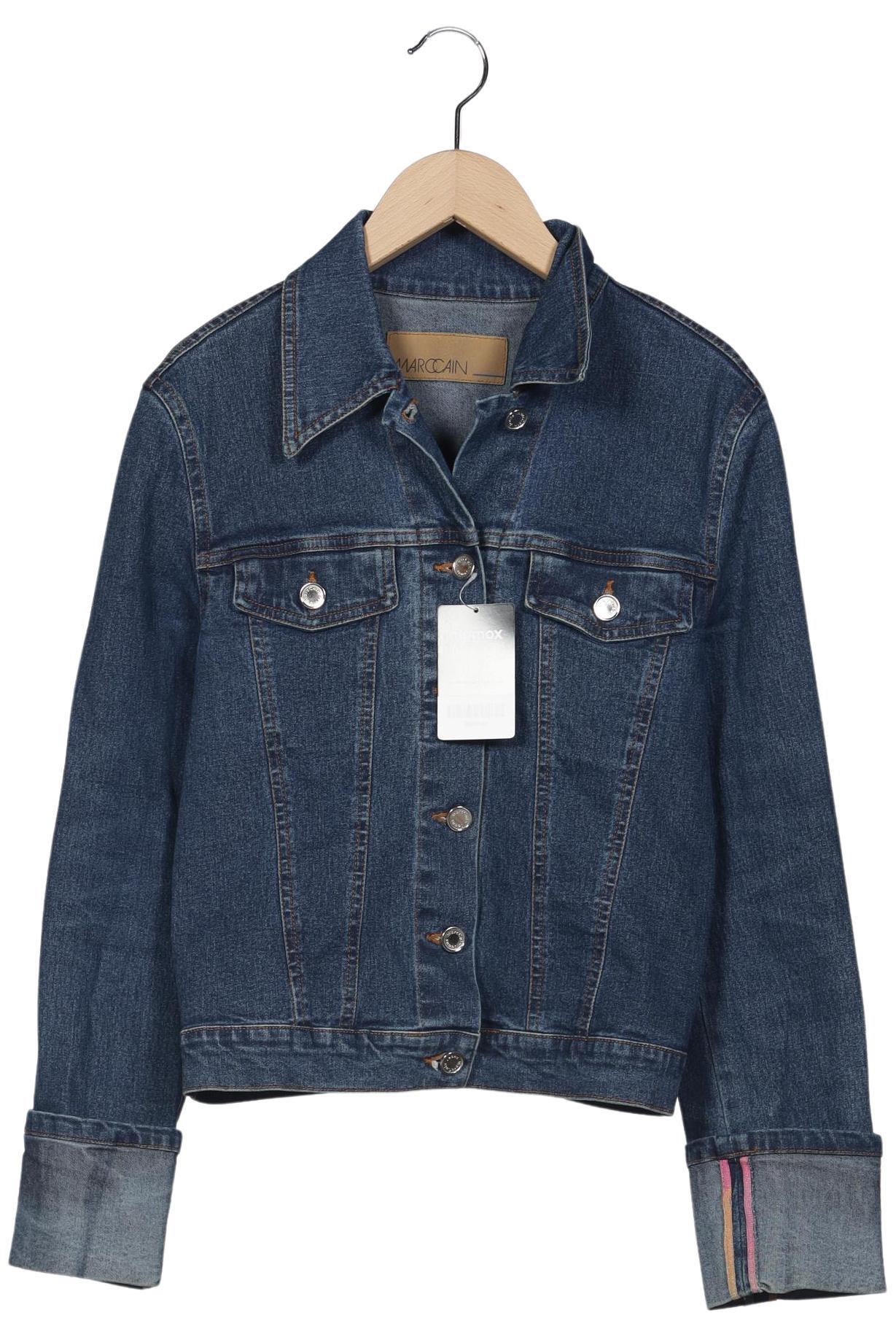

Marc Cain Damen Jacke, marineblau, Gr. 34