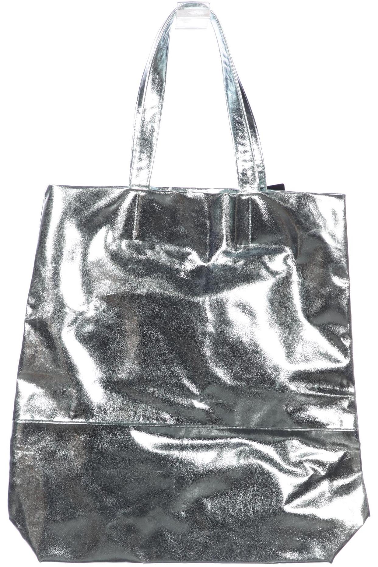 

Marc Cain Damen Handtasche, silber, Gr.