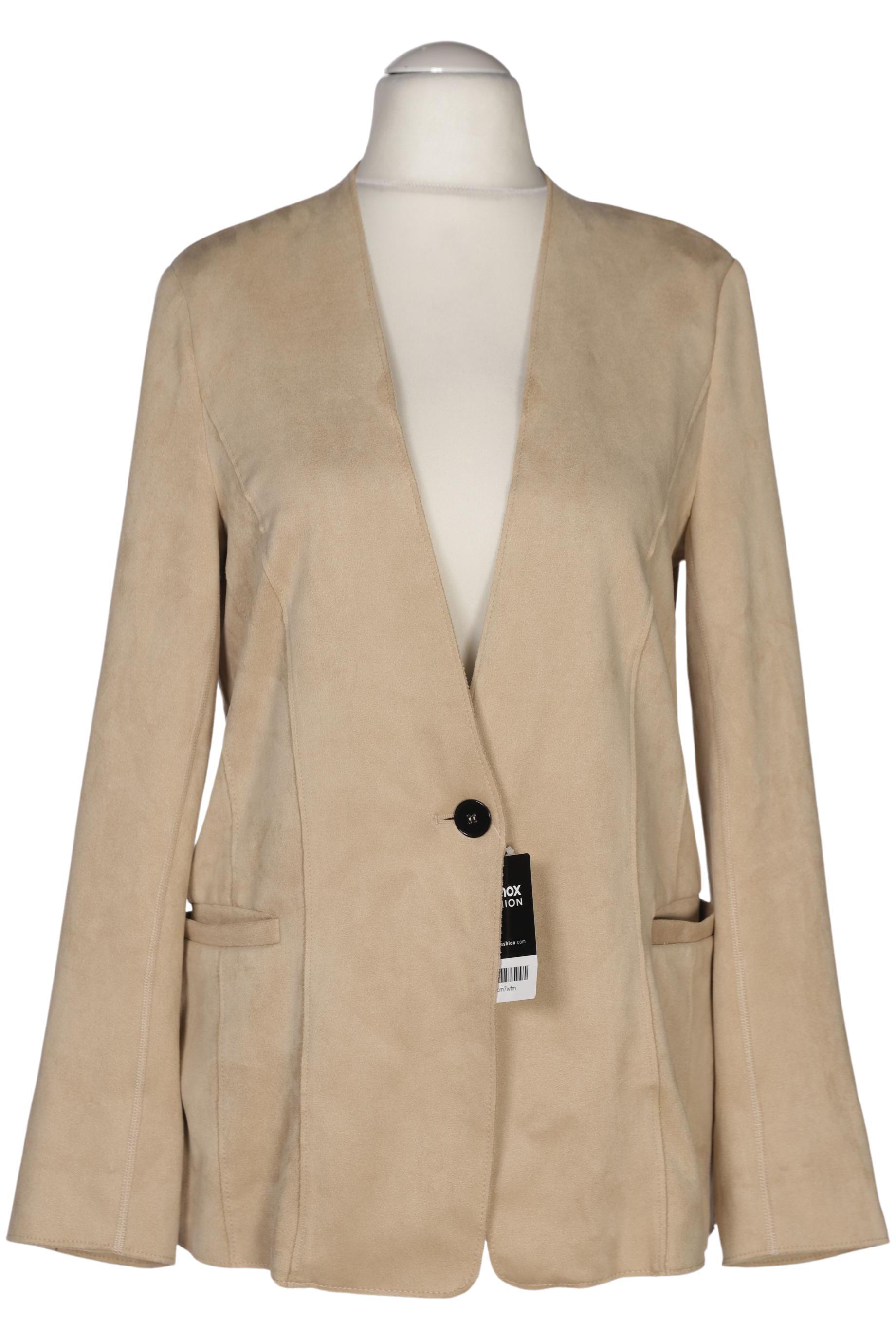 

Marc Cain Damen Blazer, cremeweiß, Gr. 38