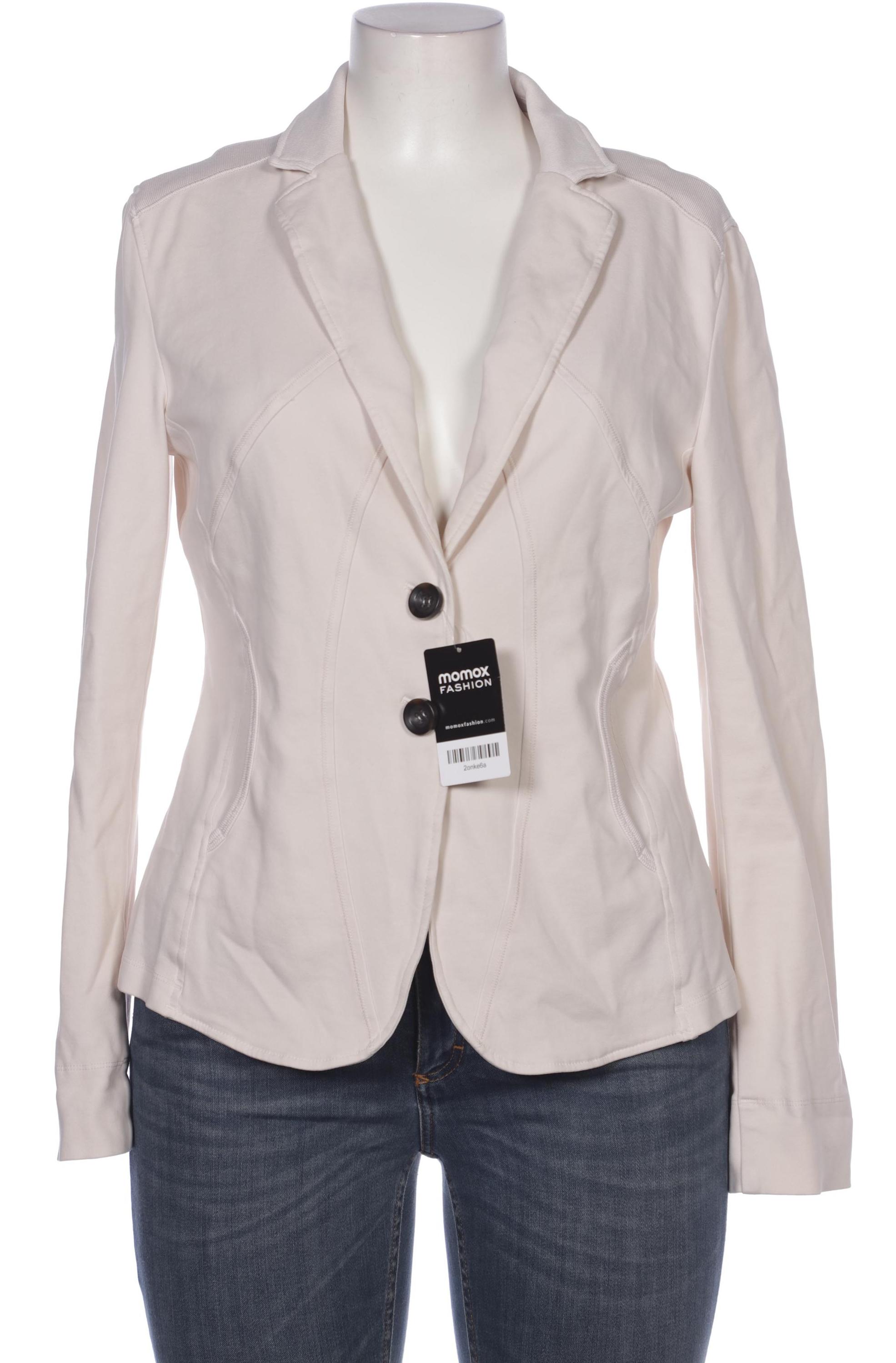 

Marc Cain Damen Blazer, cremeweiß, Gr. 42