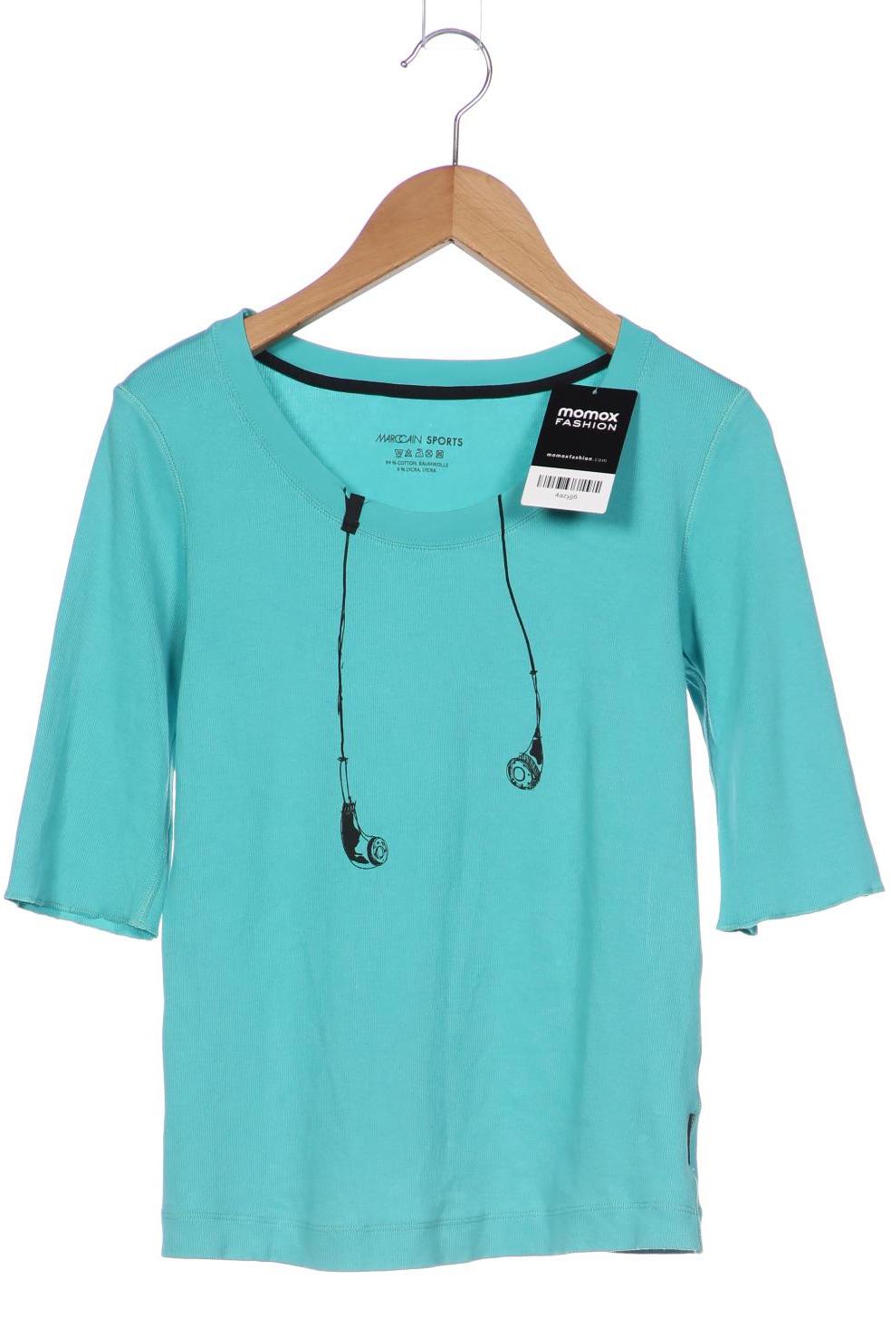 

Marc Cain Damen T-Shirt, türkis, Gr. 38