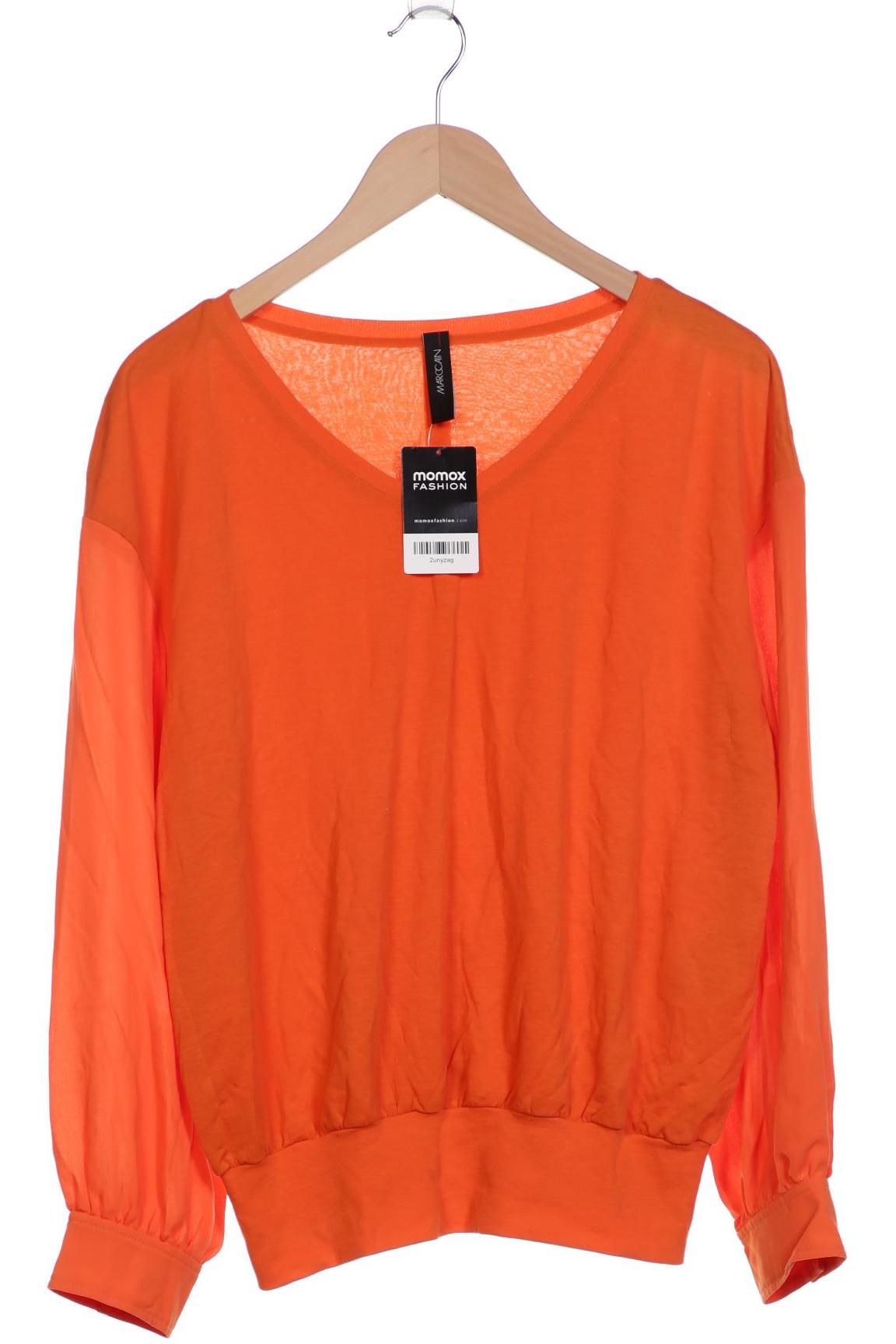

Marc Cain Damen Langarmshirt, orange, Gr. 42