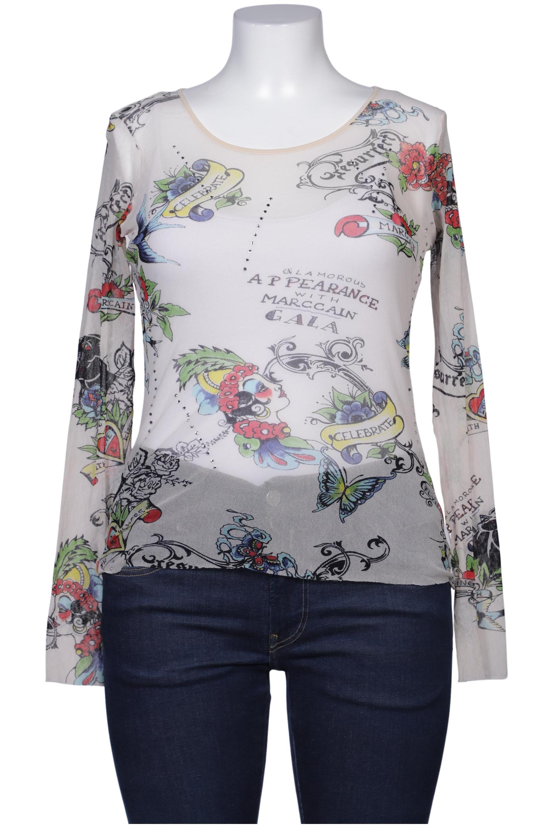 

Marc Cain Damen Langarmshirt, beige, Gr. 42