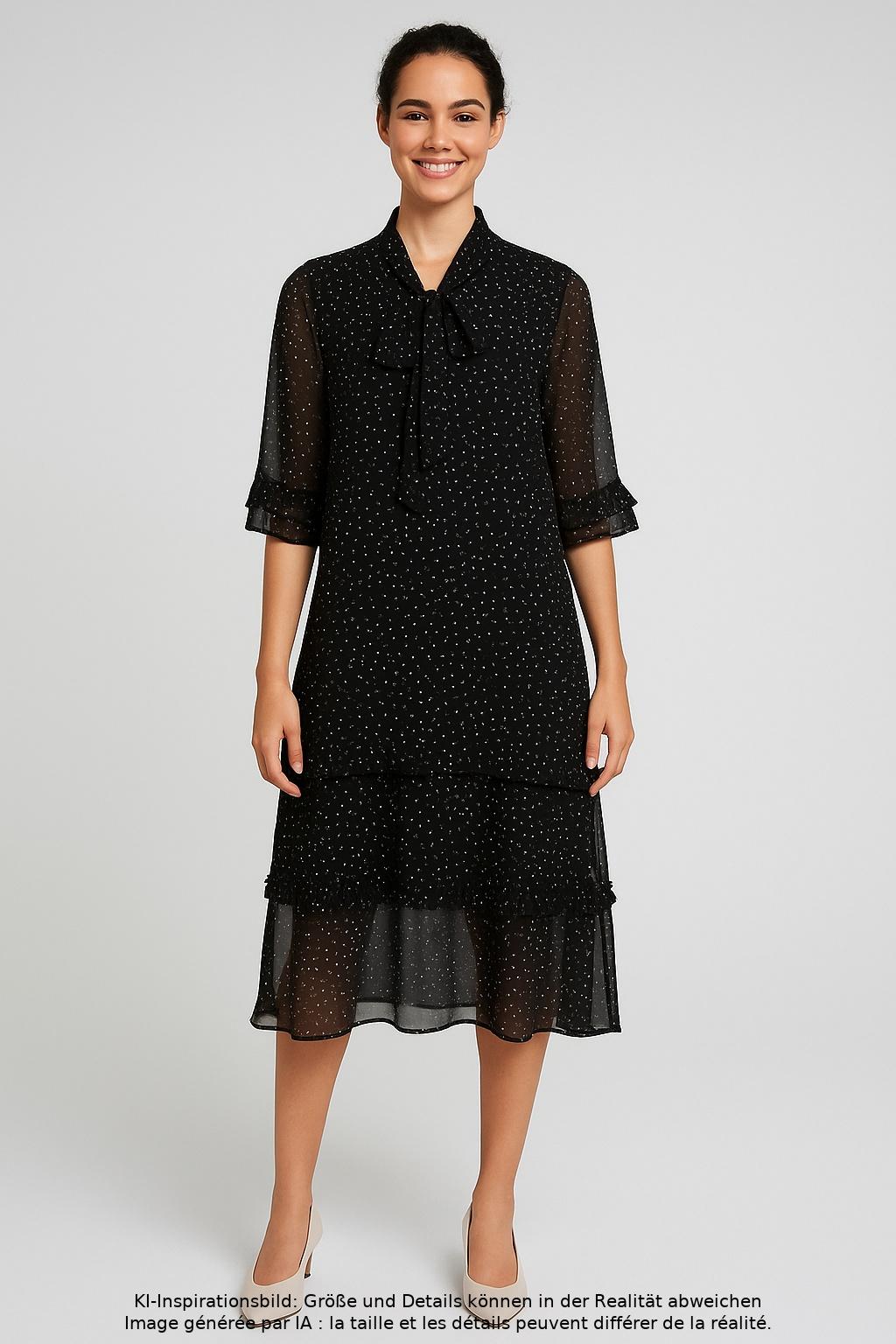 

Marc Cain Damen Kleid, schwarz, Gr. 40