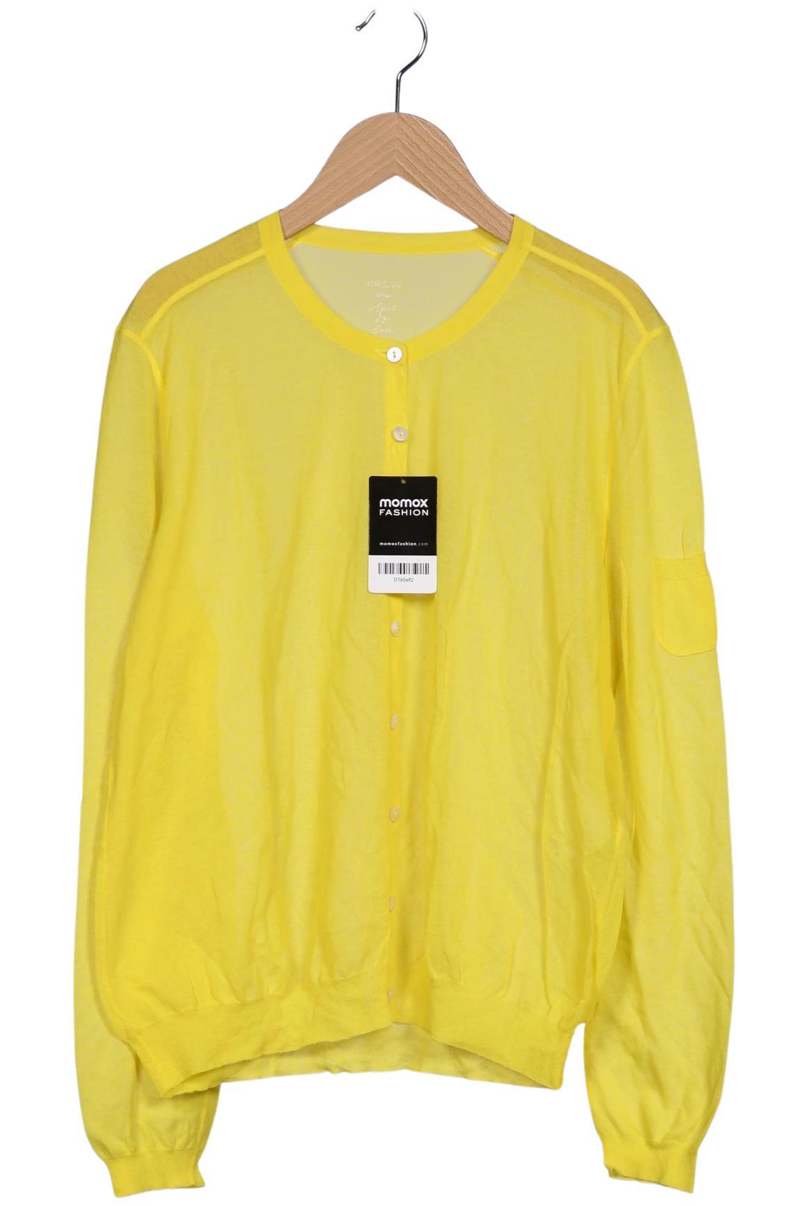 

Marc Cain Damen Strickjacke, gelb, Gr. 44