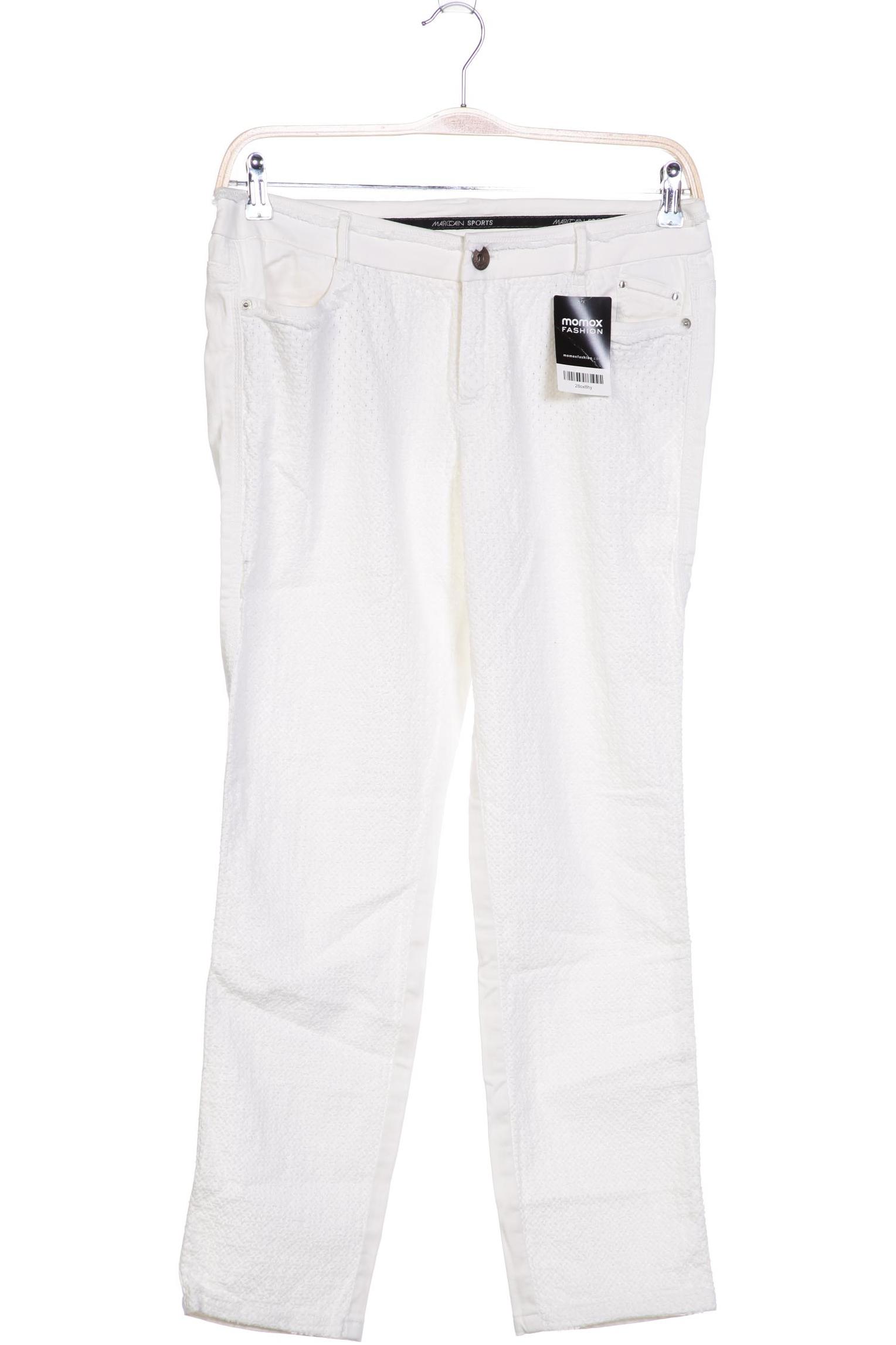 

Marc Cain Damen Jeans, weiß, Gr. 40