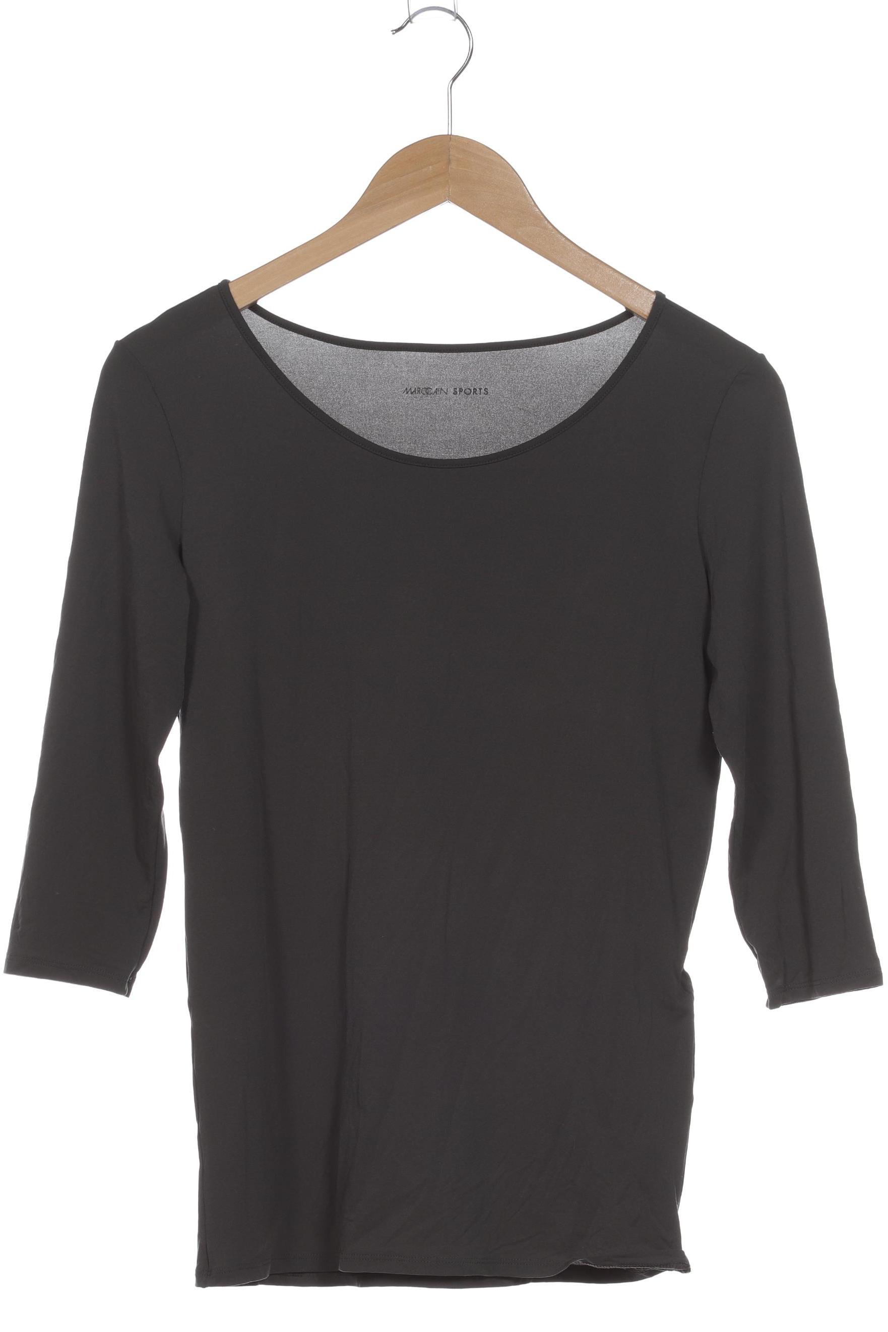 

Marc Cain Damen Langarmshirt, grau, Gr. 36
