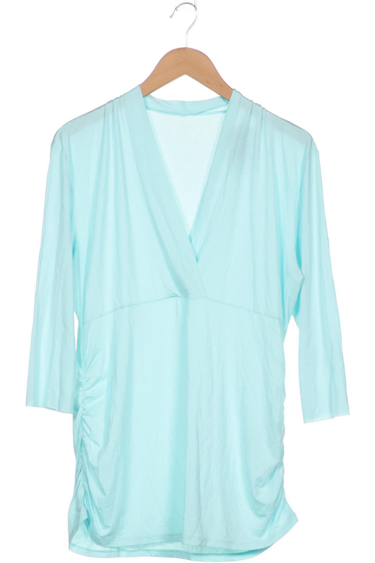 

Marc Cain Damen Langarmshirt, blau, Gr. 46