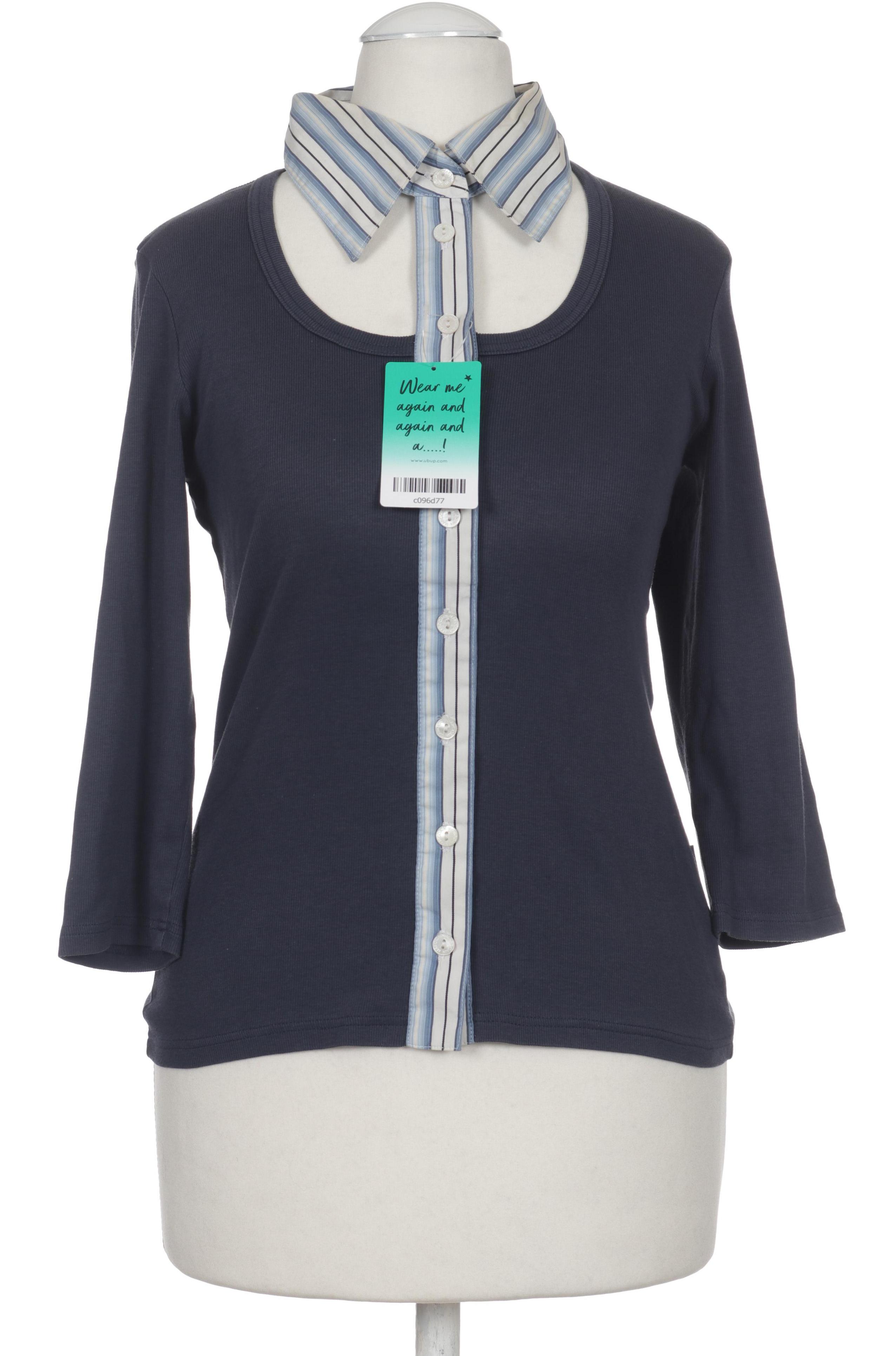 

Marc Cain Damen Bluse, blau, Gr. 36