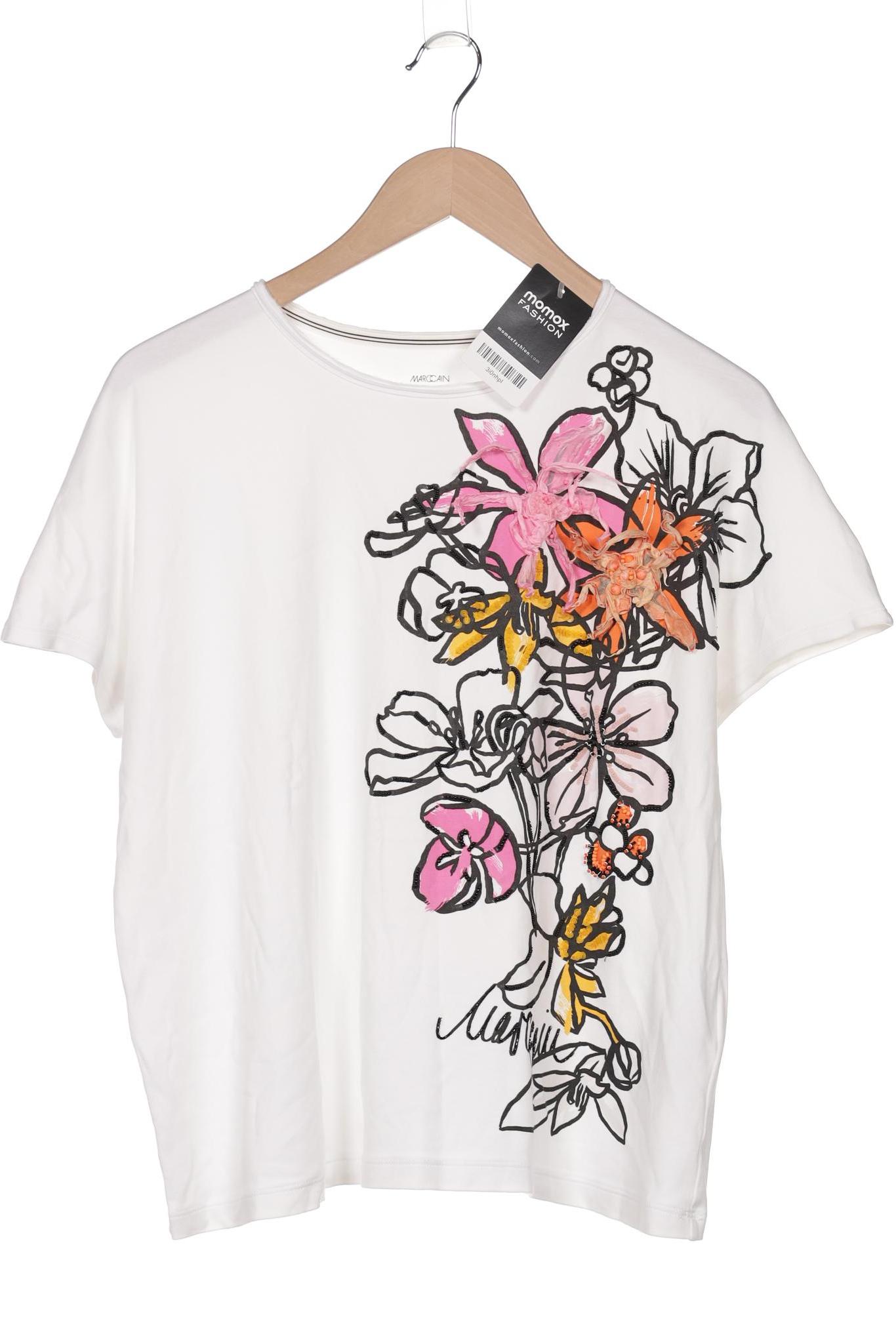 

Marc Cain Damen T-Shirt, cremeweiß, Gr. 40