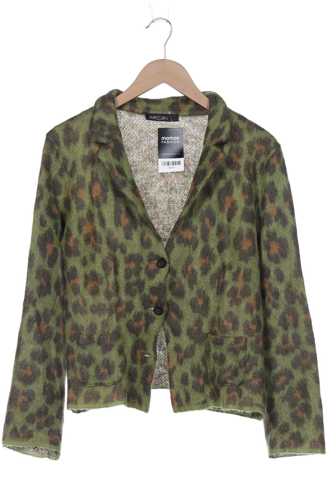 

Marc Cain Damen Strickjacke, grün, Gr. 40