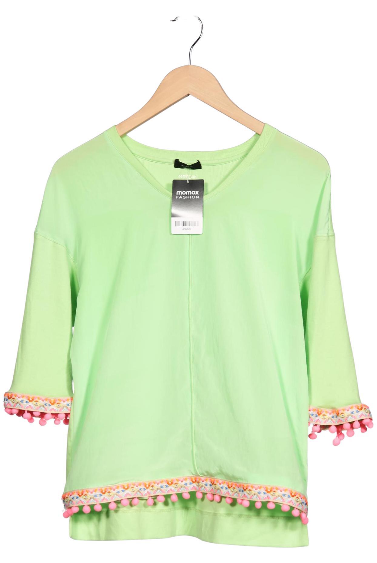 

Marc Cain Damen Langarmshirt, hellgrün, Gr. 38