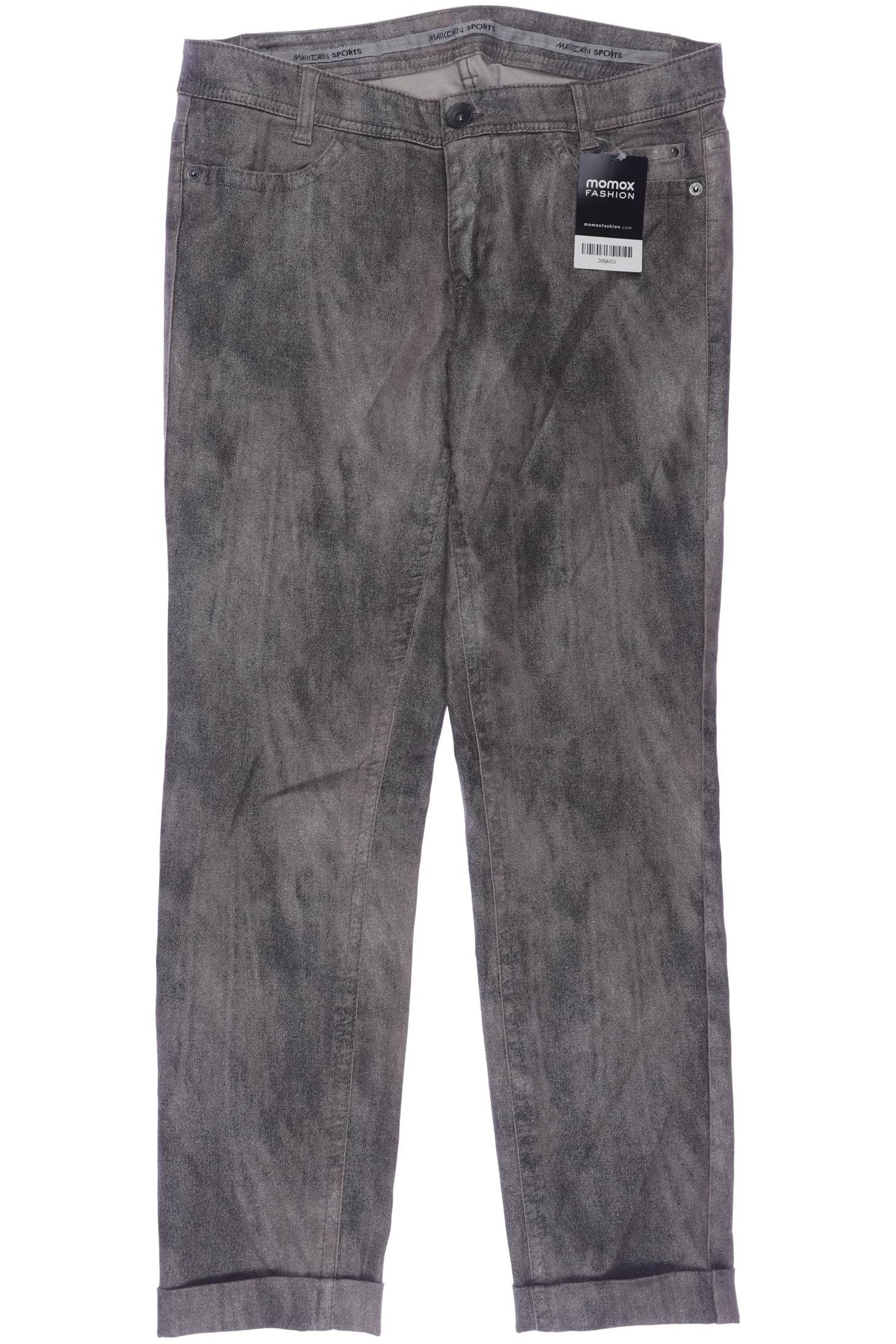 

Marc Cain Damen Stoffhose, silber, Gr. 38