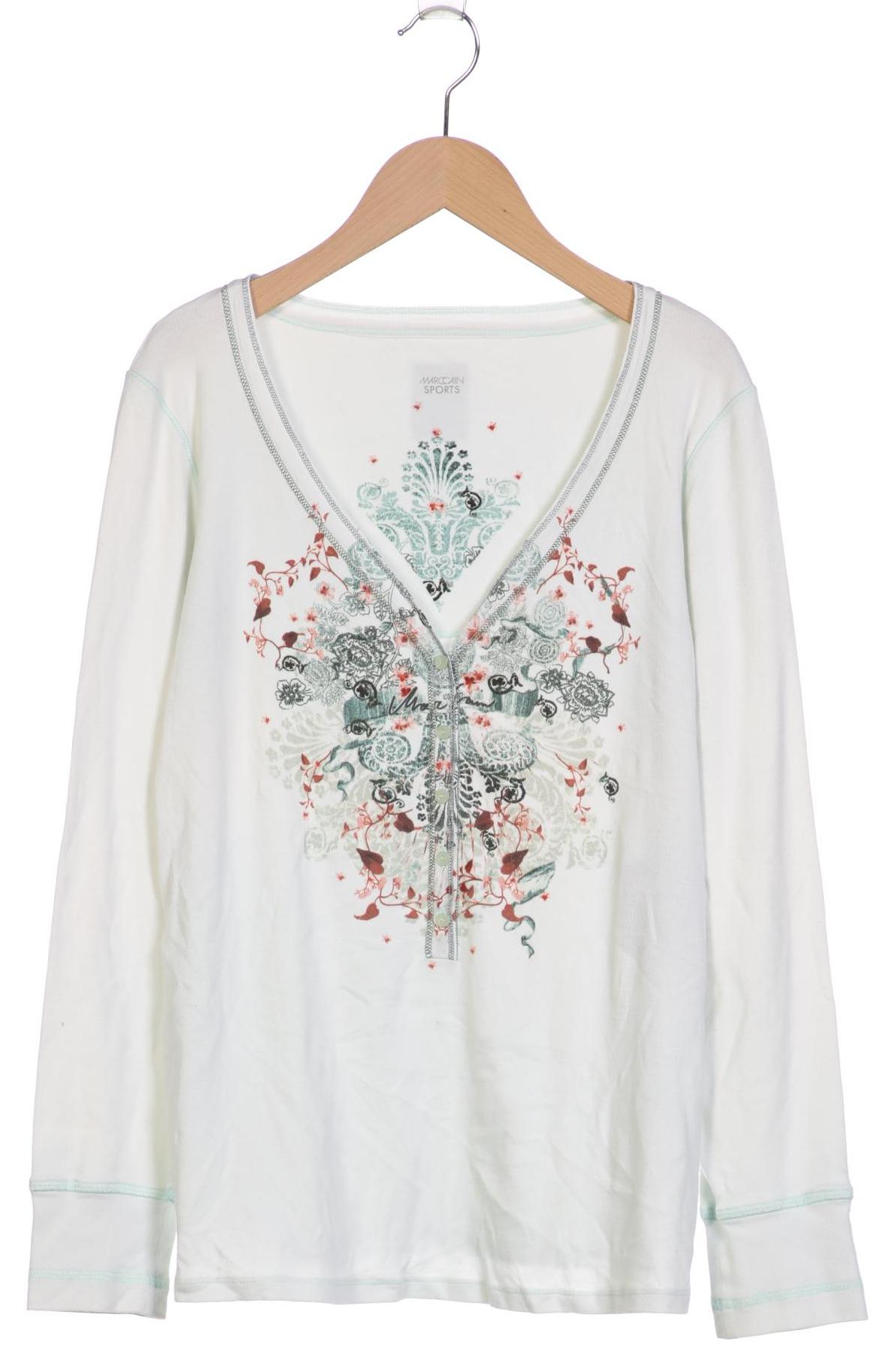 

Marc Cain Damen Langarmshirt, hellgrün, Gr. 44