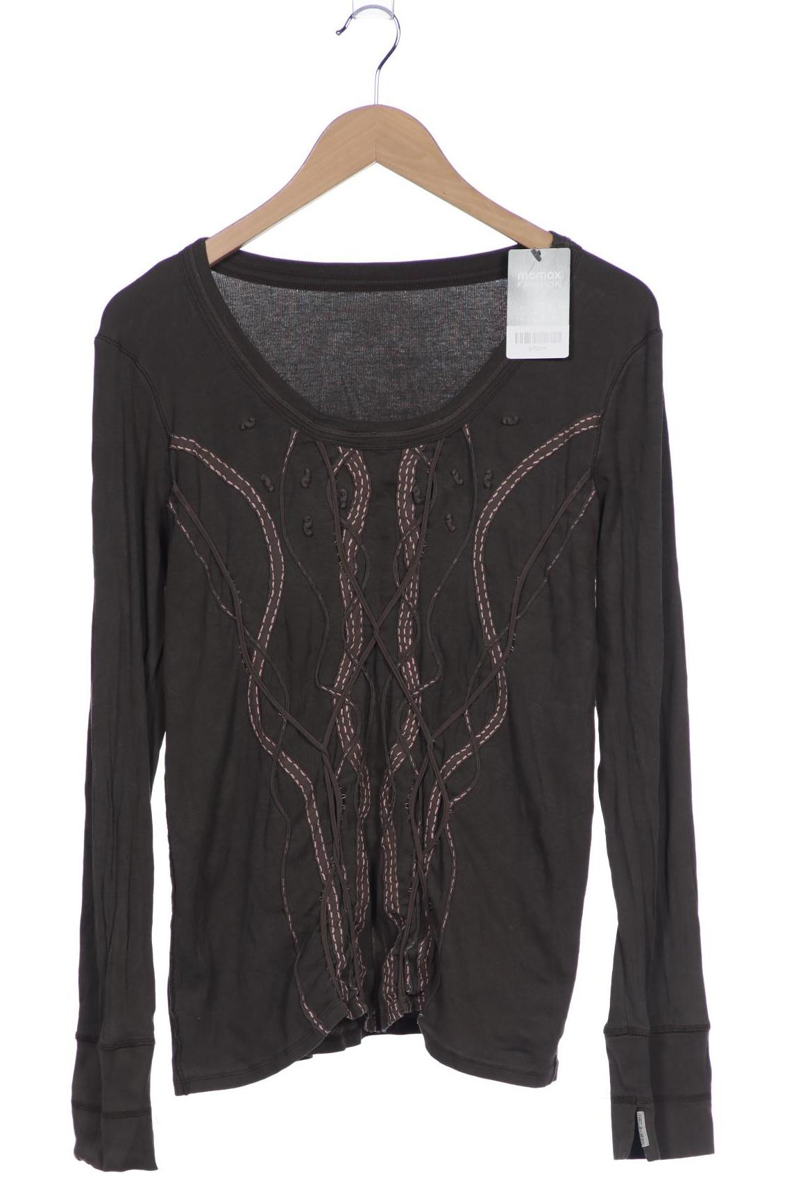 

Marc Cain Damen Langarmshirt, grün, Gr. 44