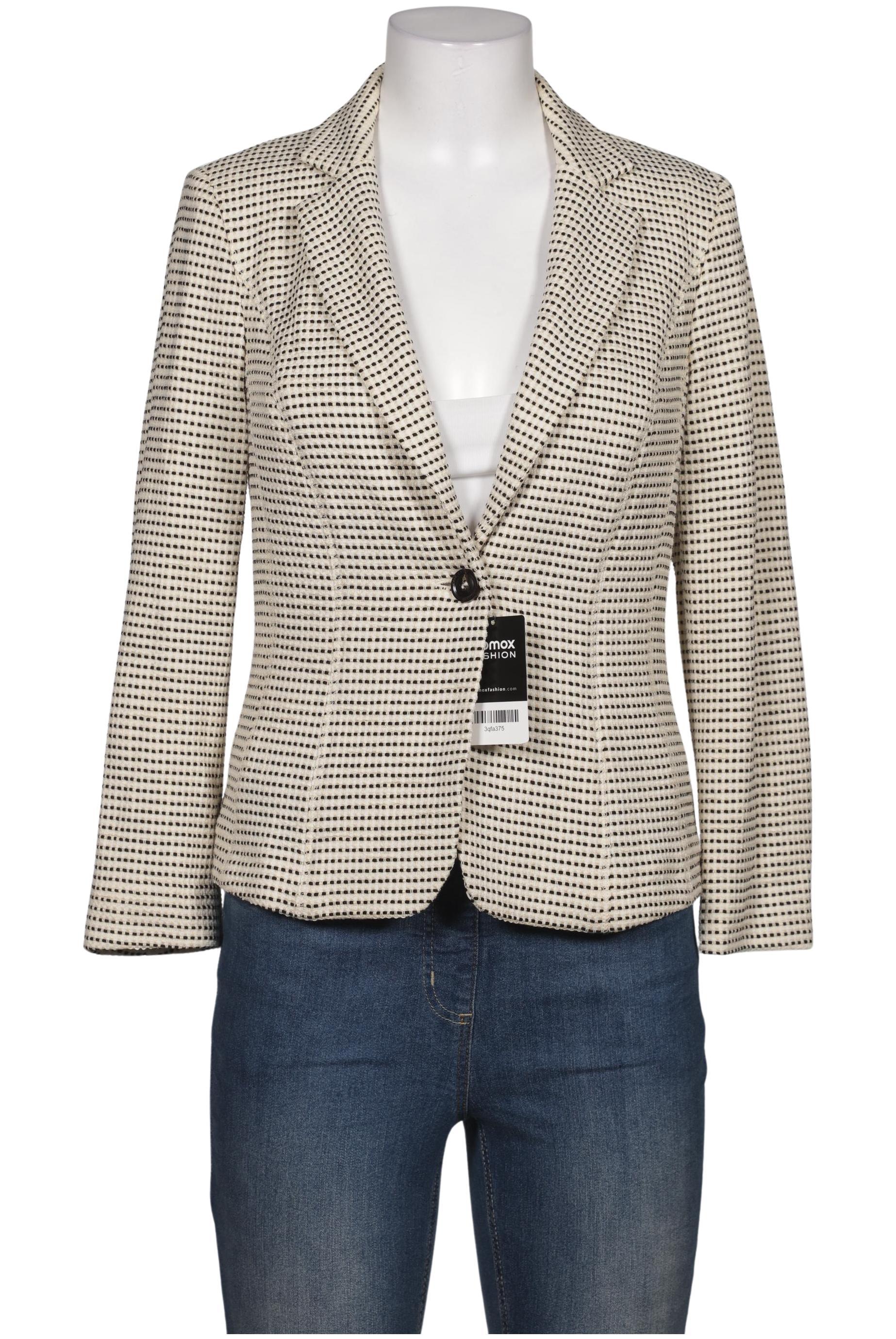 

Marc Cain Damen Blazer, cremeweiß, Gr. 38