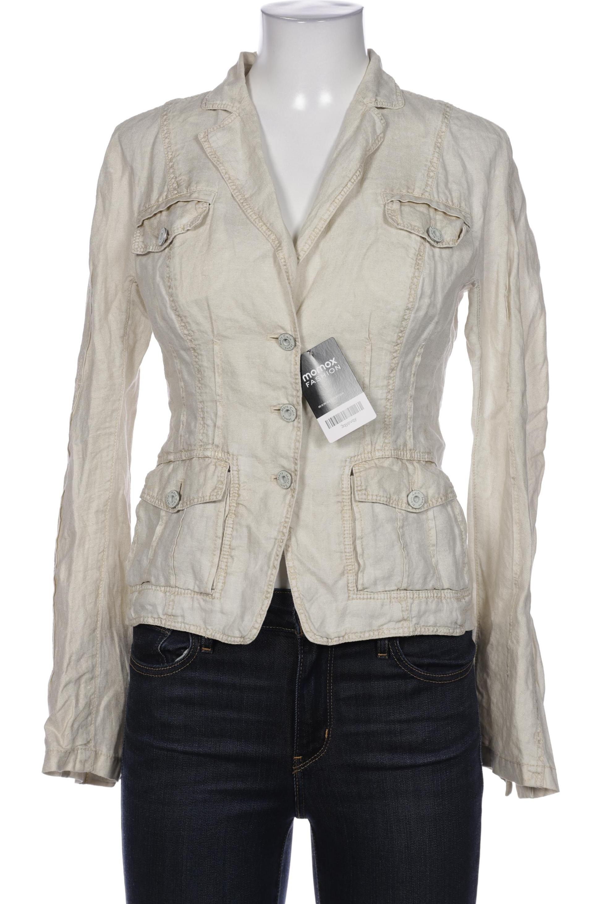 

Marc Cain Damen Blazer, cremeweiß, Gr. 38