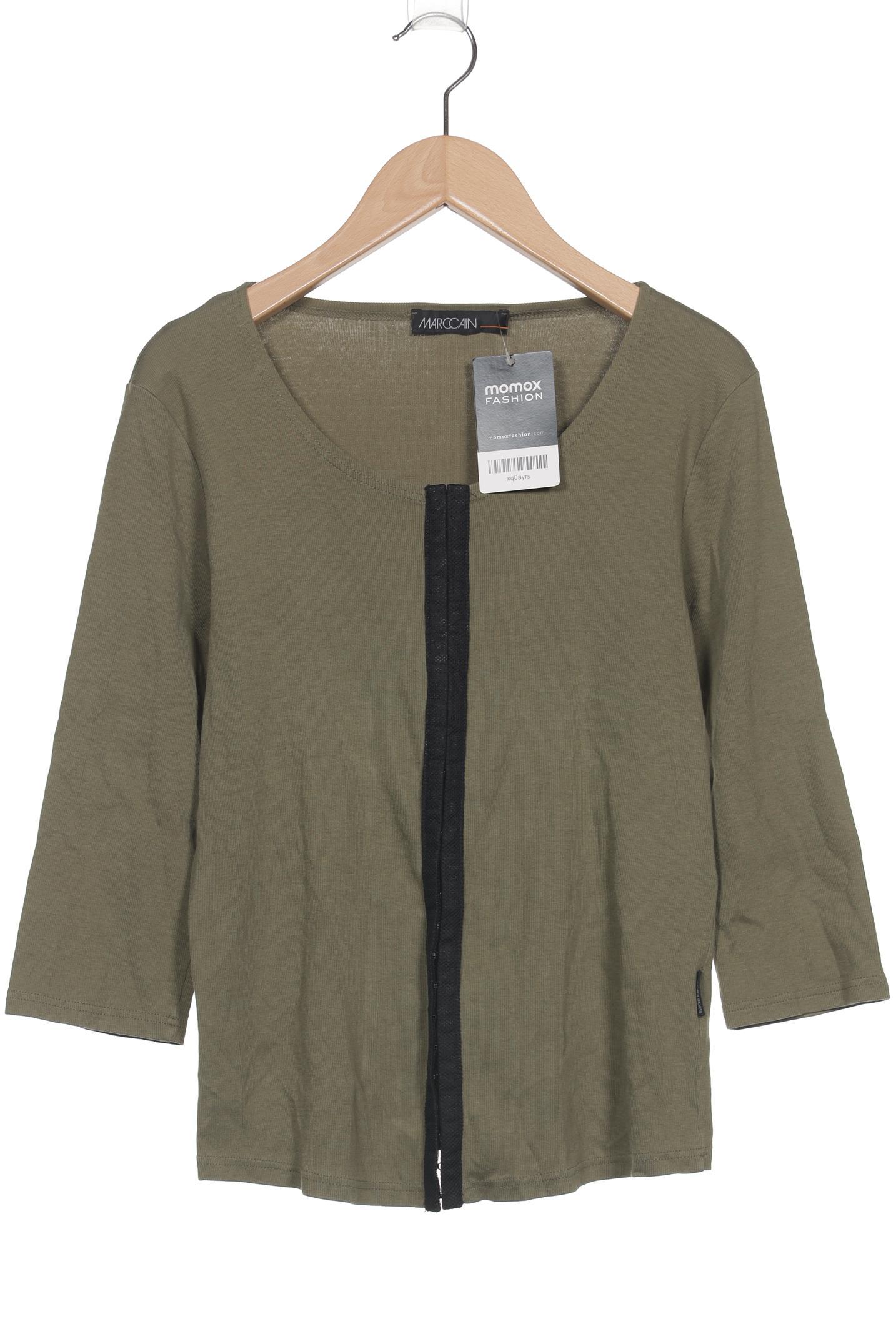 

Marc Cain Damen Langarmshirt, grün, Gr. 40