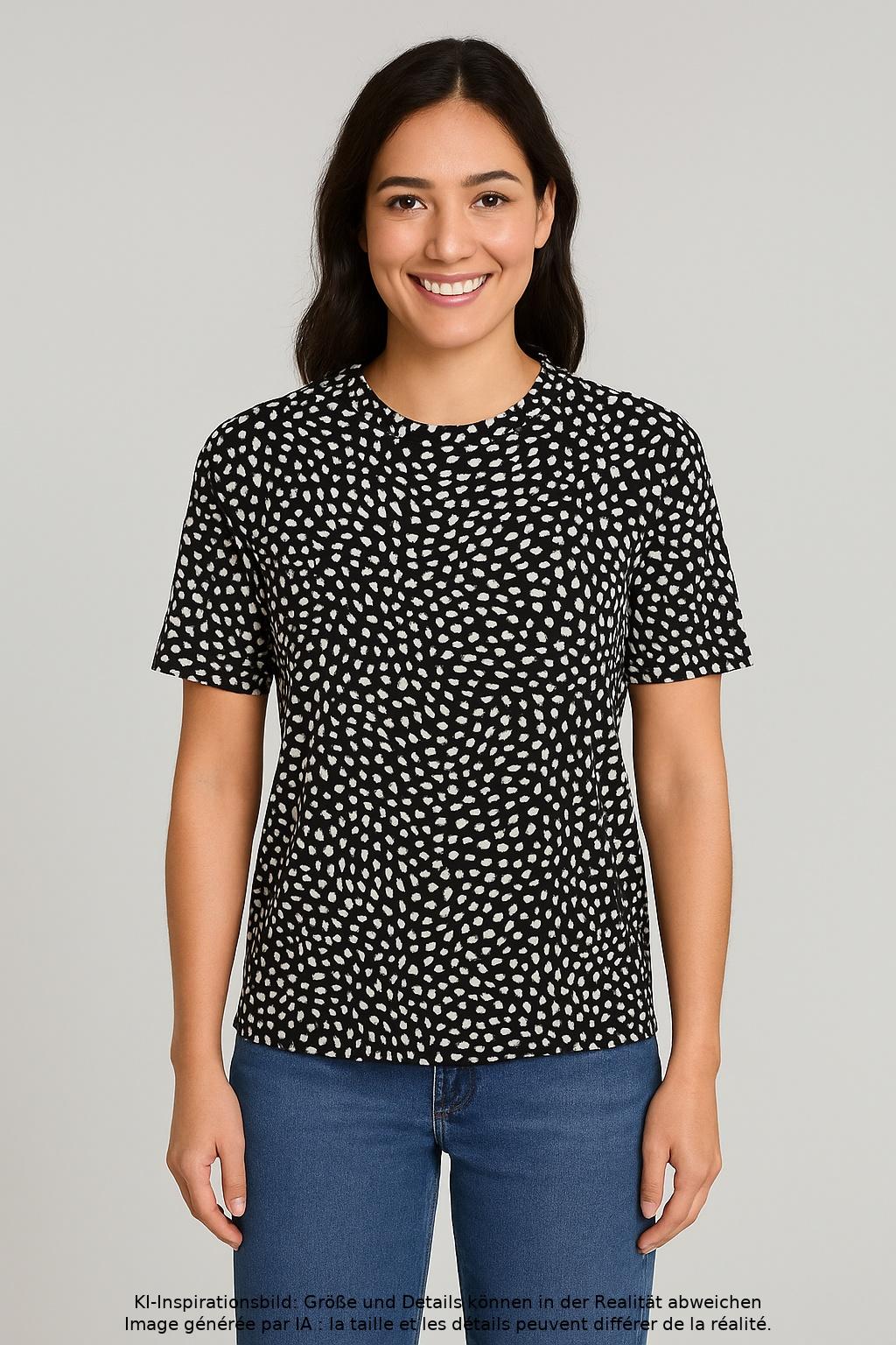 

Marc Cain Damen T-Shirt, mehrfarbig, Gr. 40