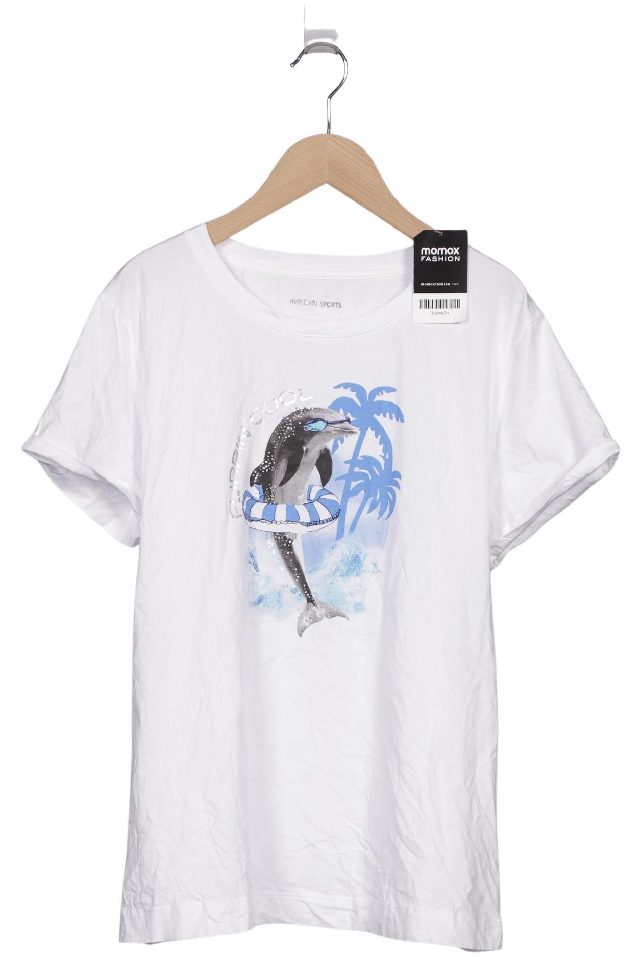 

Marc Cain Damen T-Shirt, weiß, Gr. 42