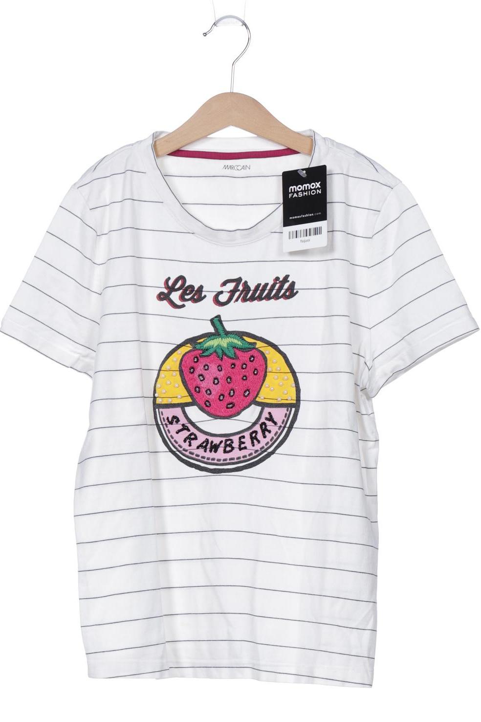 

Marc Cain Damen T-Shirt, weiß, Gr. 38