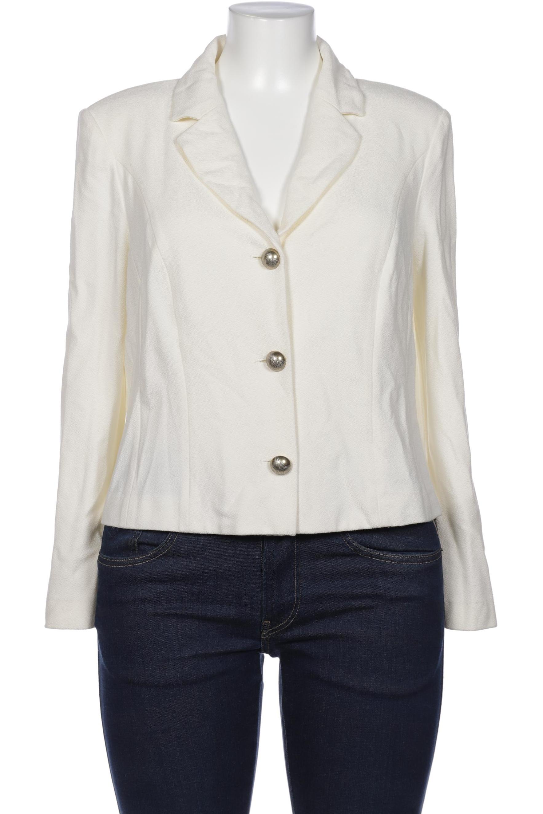 

Marc Cain Damen Blazer, cremeweiß, Gr. 44